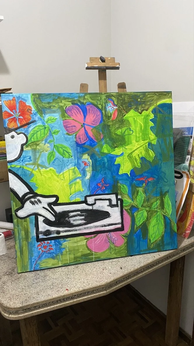 Quadro DJs no Jardim #01
