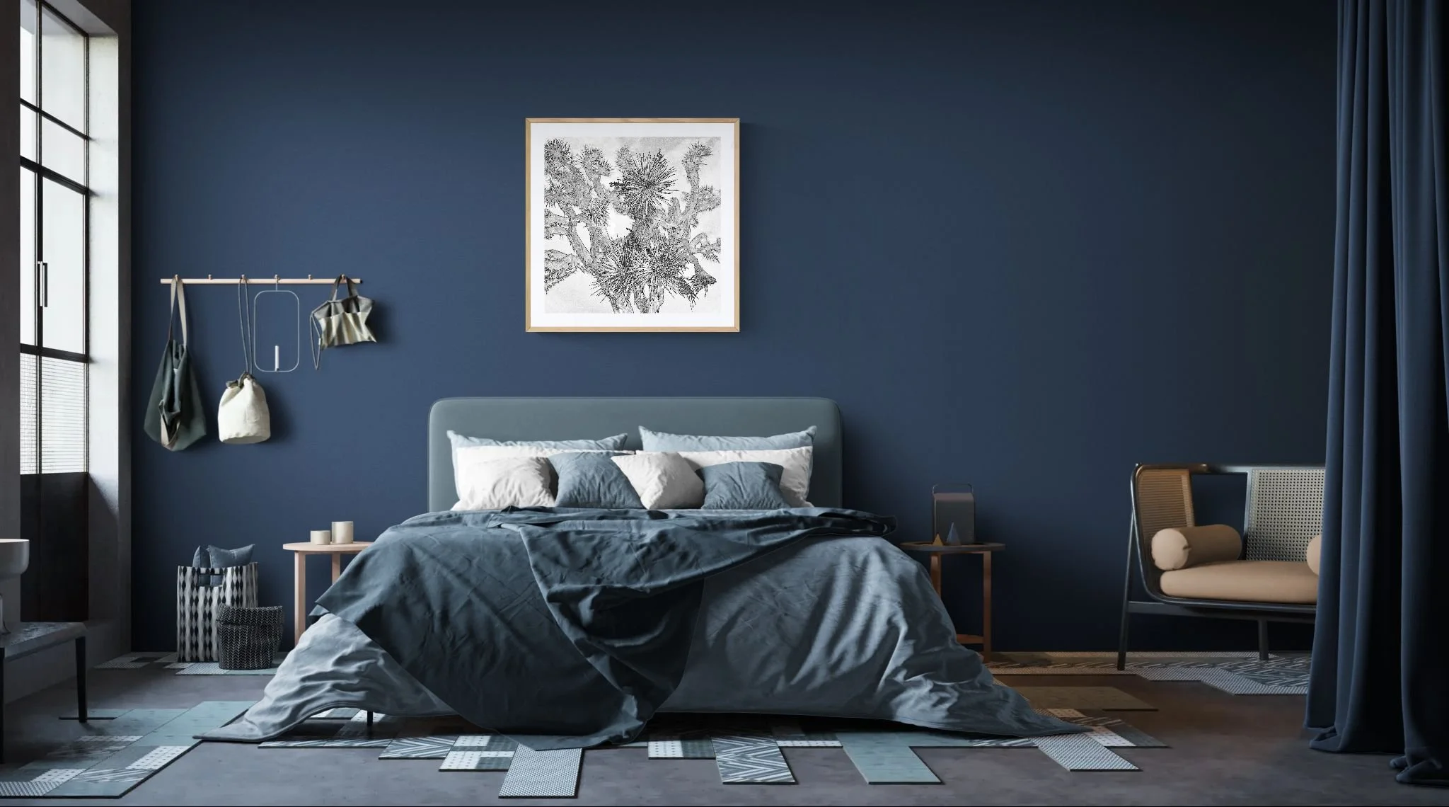 Stunning industrial loft bedroom.jpeg