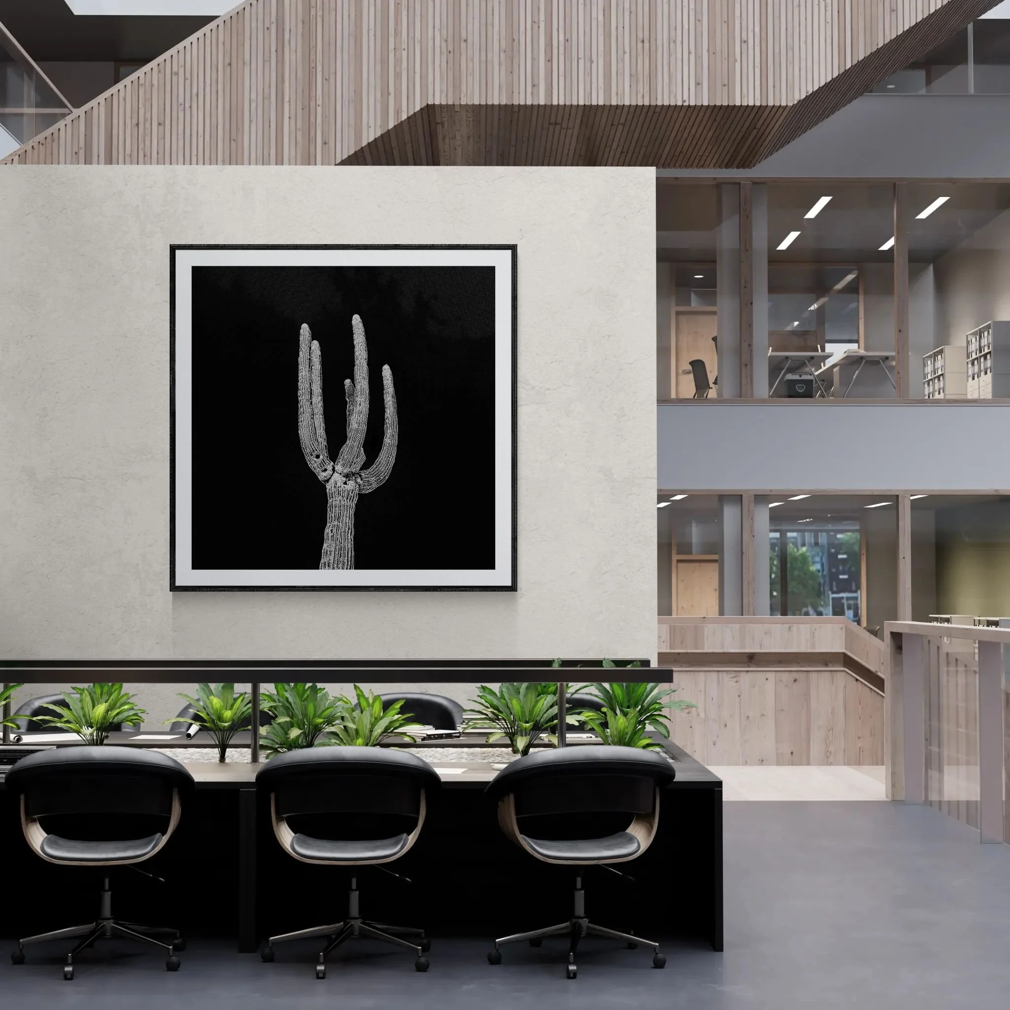 Open-plan office with feature wall.jpeg
