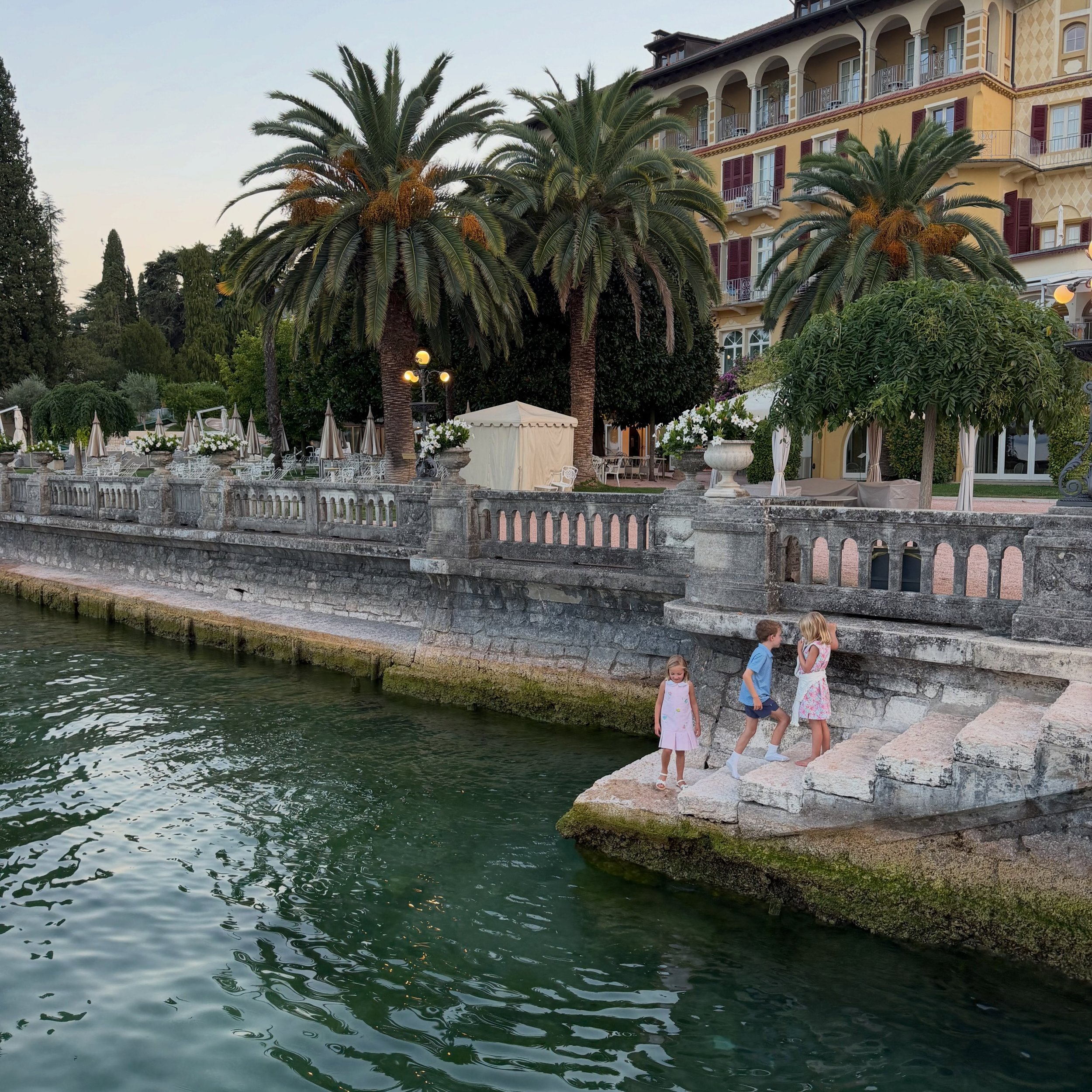 A few days at Grand Hotel Fasano on Lake Garda 🇮🇹

This was such a fun stop on our Northern Italy trip. The hotel is beautiful and luxurious, with gorgeous gardens, a great breakfast, and an incredible setting right on the lake. But the overall fee