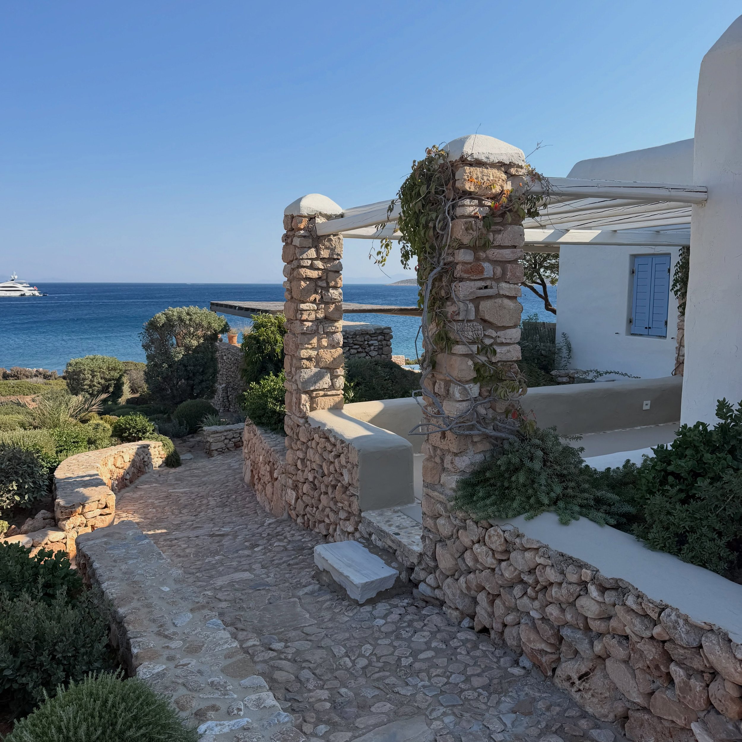 The last stop on our summer Europe trip was Paros, Greece! We saved the relaxing beach leg for the end, and it was the perfect way to finish the summer.

After two weeks of staying in hotels, I knew the kids would be tired of eating out so much, and 