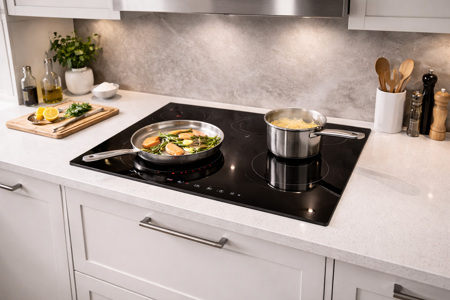 Induction cooktop