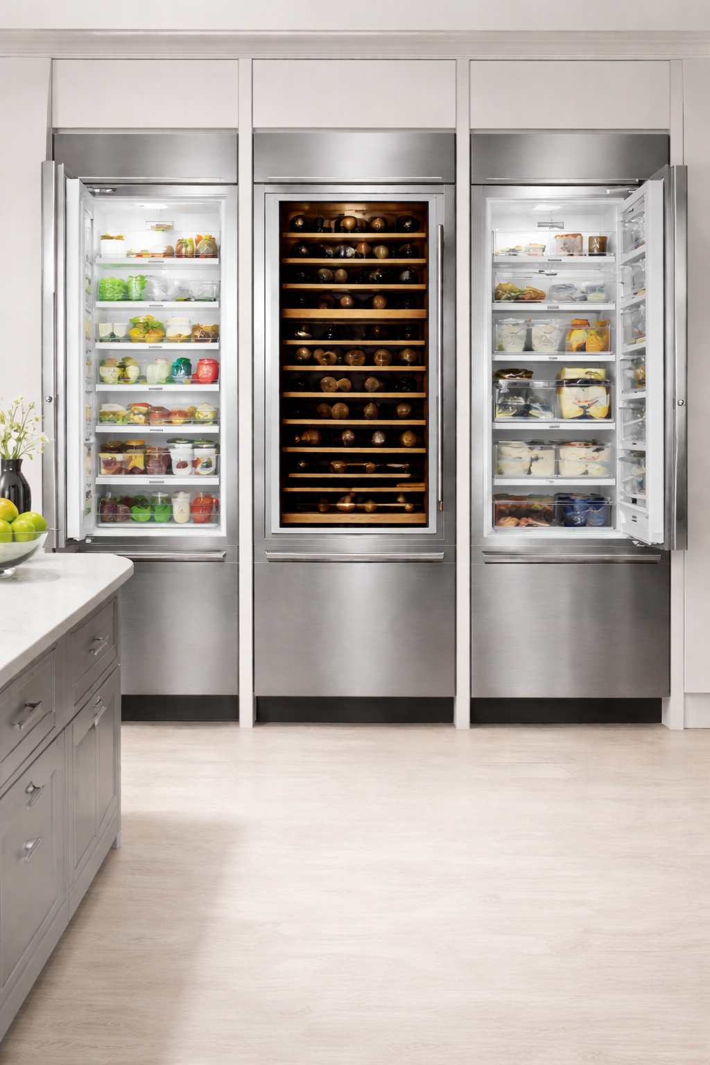 Modern kitchen with organized appliances.png