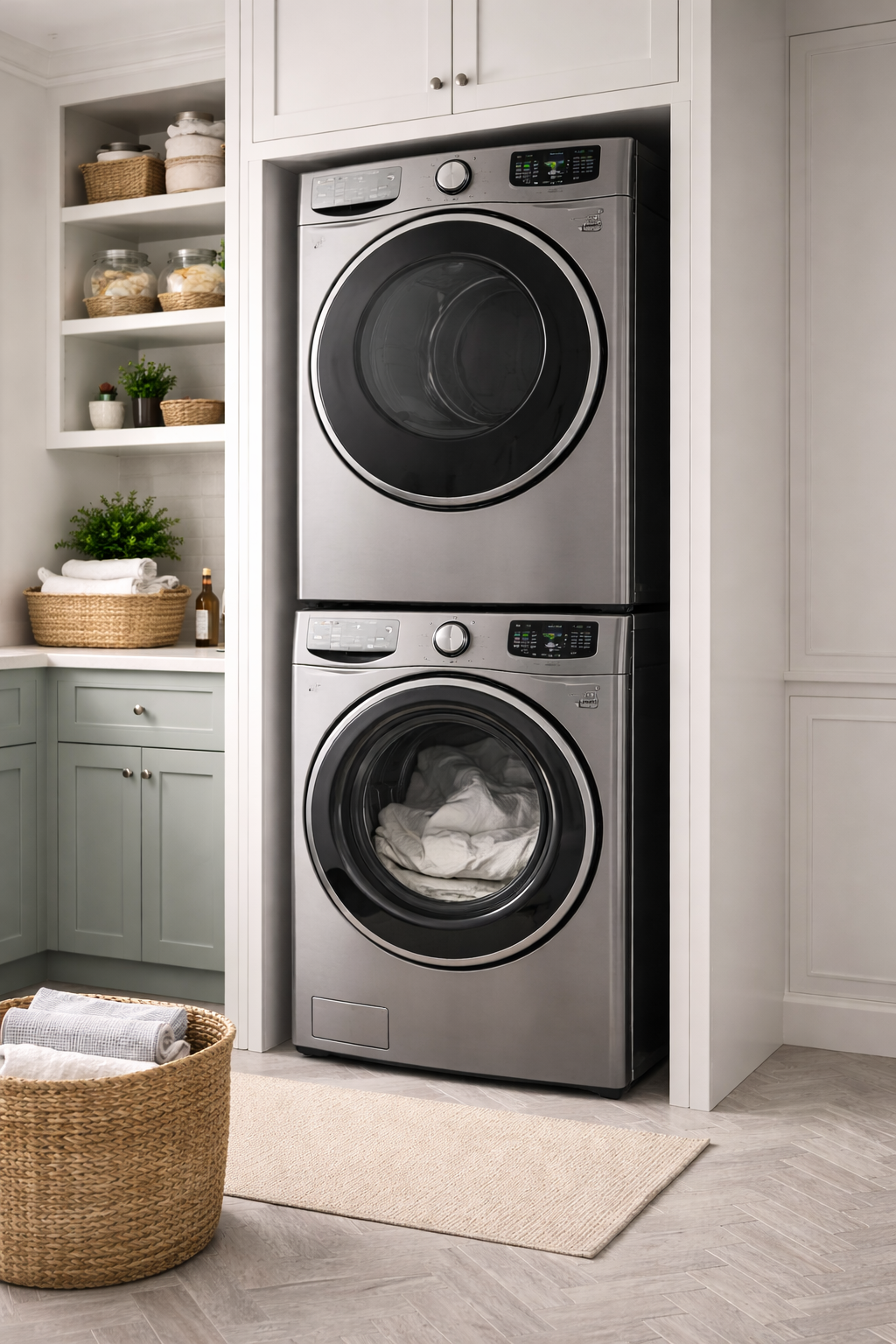 Stackable Laundry Units