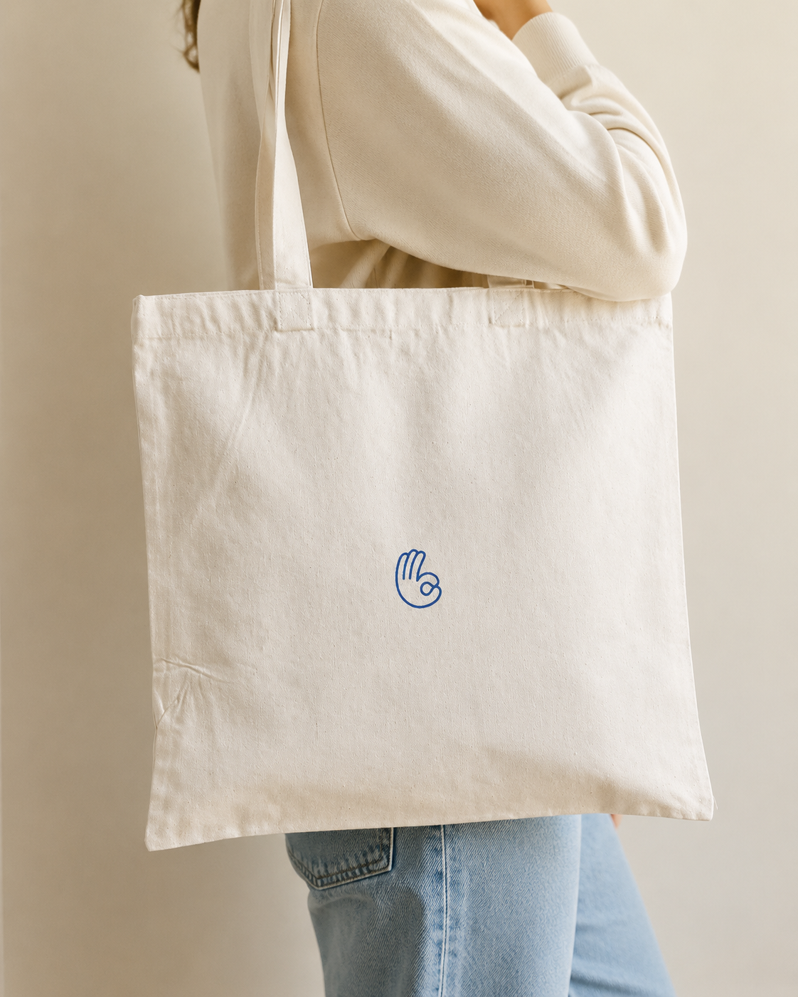 Tote Bag Petit Bravo Bleu