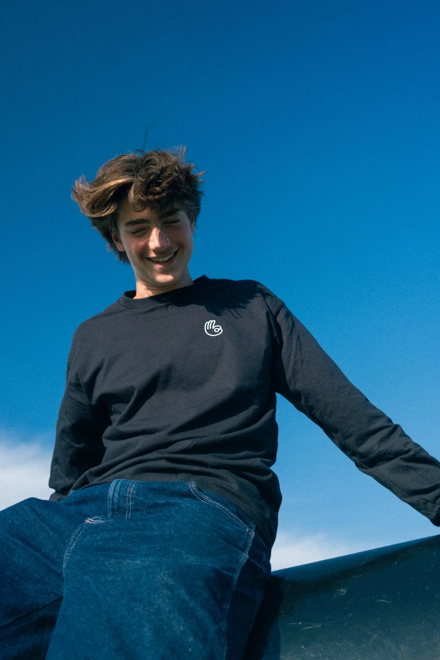 Long Tee Bravo Noir
