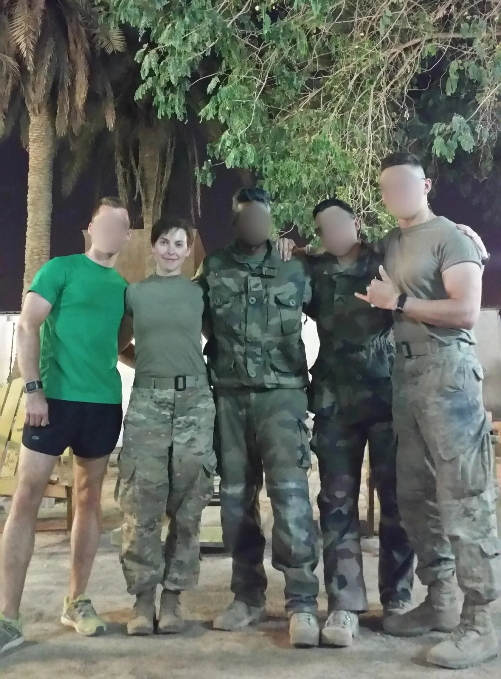 Joint Operations with the French Army, Baghdad, Iraq, 2016