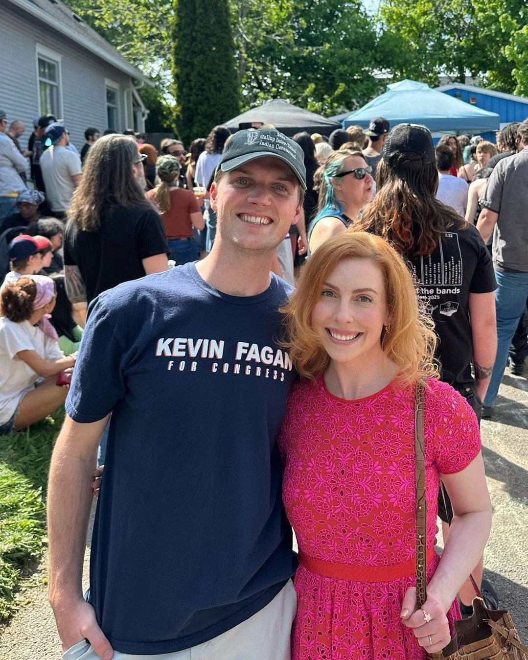 This is my community, and I love it. 🩷 Punk in Perry was exactly the kind of Saturday I needed &mdash; good music, good people, and even ran into @kevinfaganforcongress out doing the same thing I was: just being a Spokanite and supporting the commun