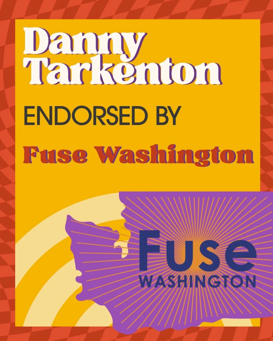 Danny Tarkenton for Spokane County Prosecutor is endorsed by Fuse Washington! 🎉

@fusewa is the largest progressive organization in Washington state, with nearly two decades of fighting to give ordinary people a stronger voice in politics. They hold