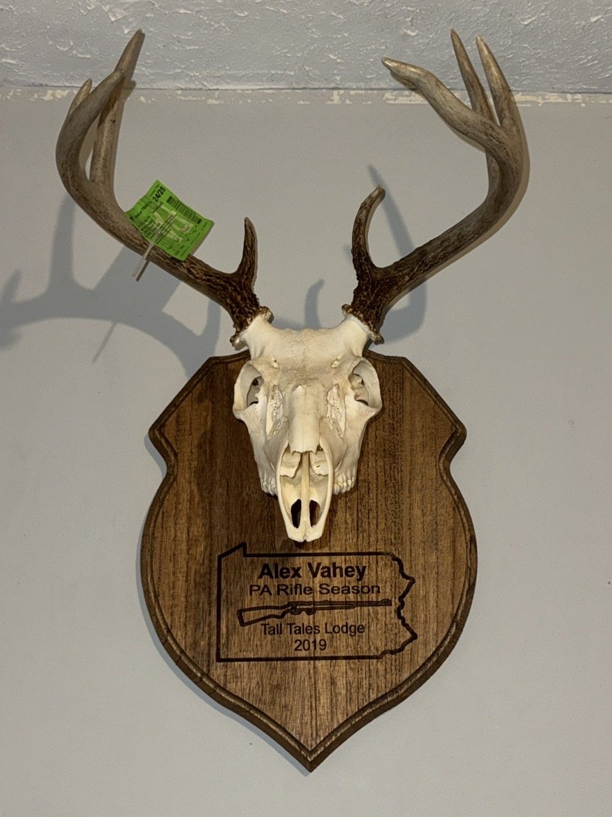 Custom European Mount Plaque