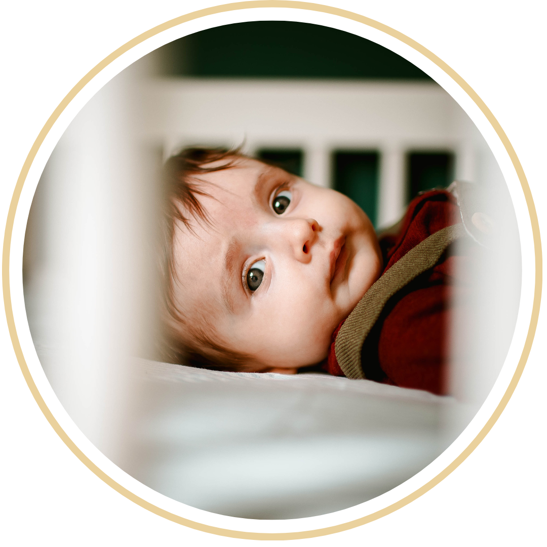Baby wode awake in the middle of the night