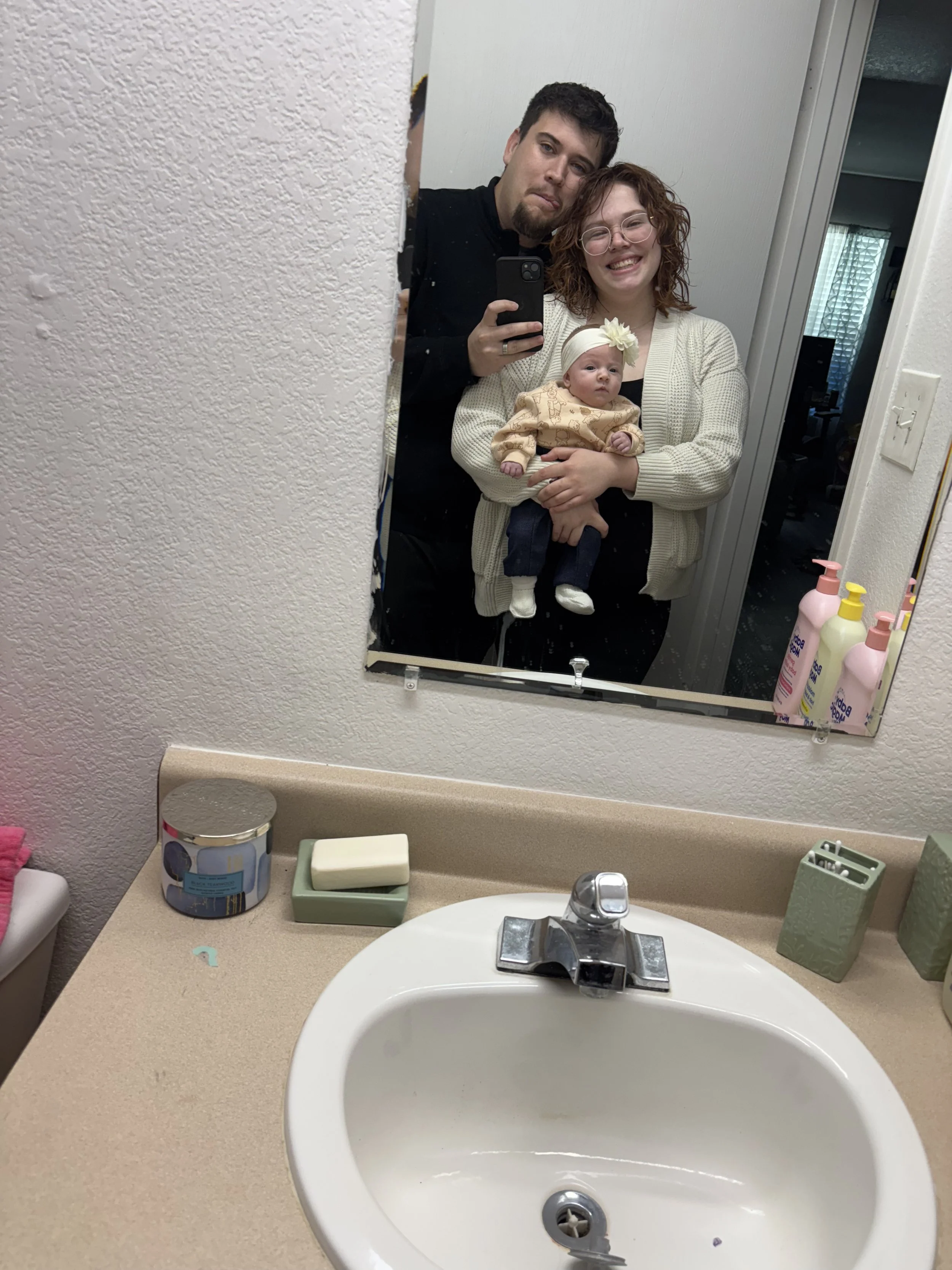 The founder of Texoma Pickleball Circuit with his wife and daughter