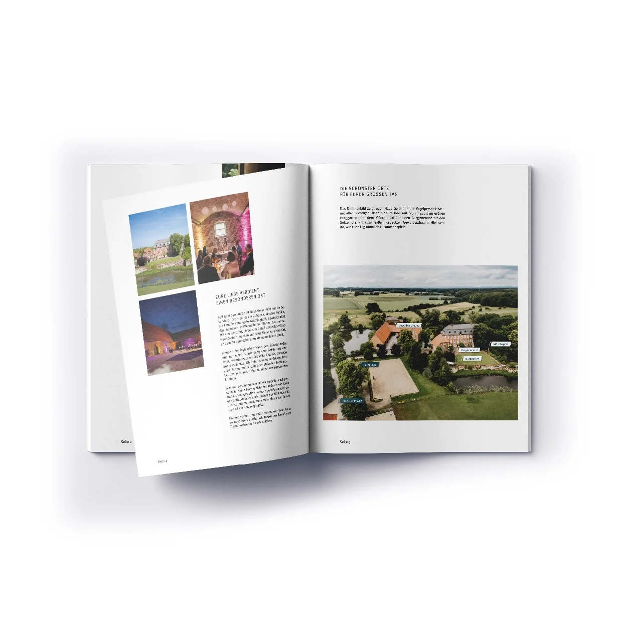 Haus Geist | Hochzeitsbankettmappe