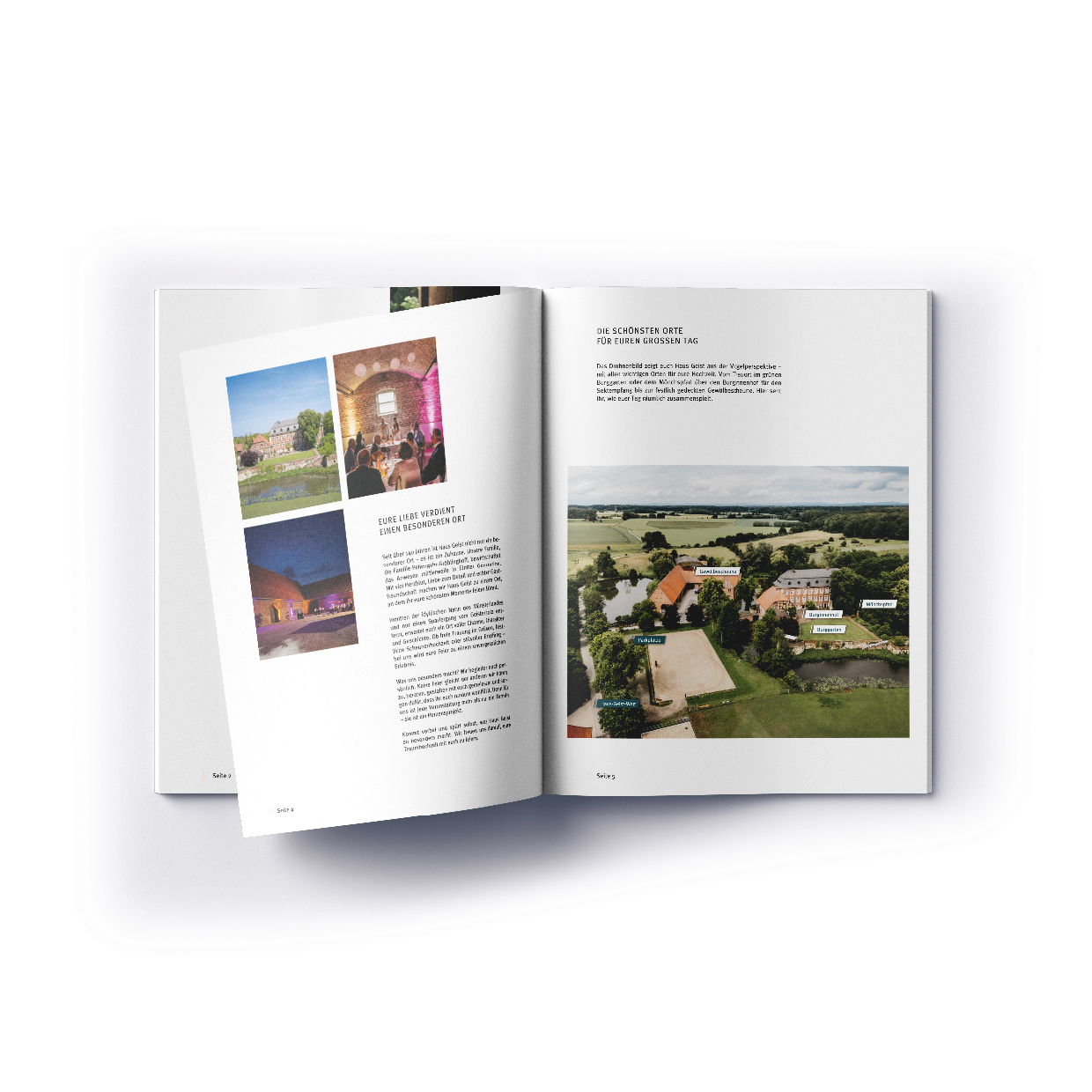 Haus Geist | Hochzeitsbankettmappe