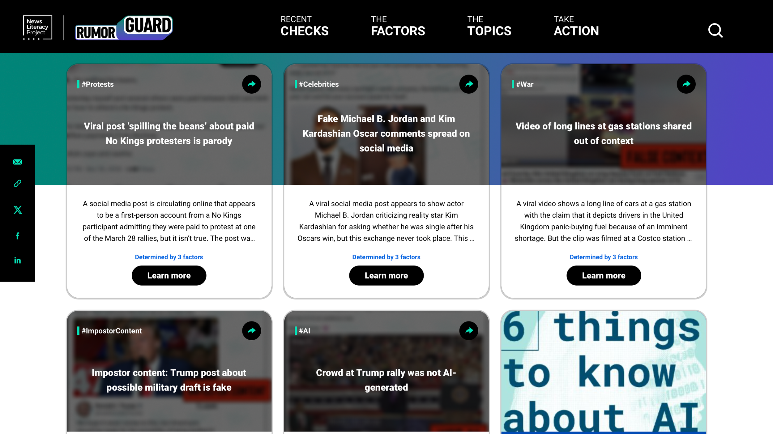 Evaluating Misinformation Education Tools