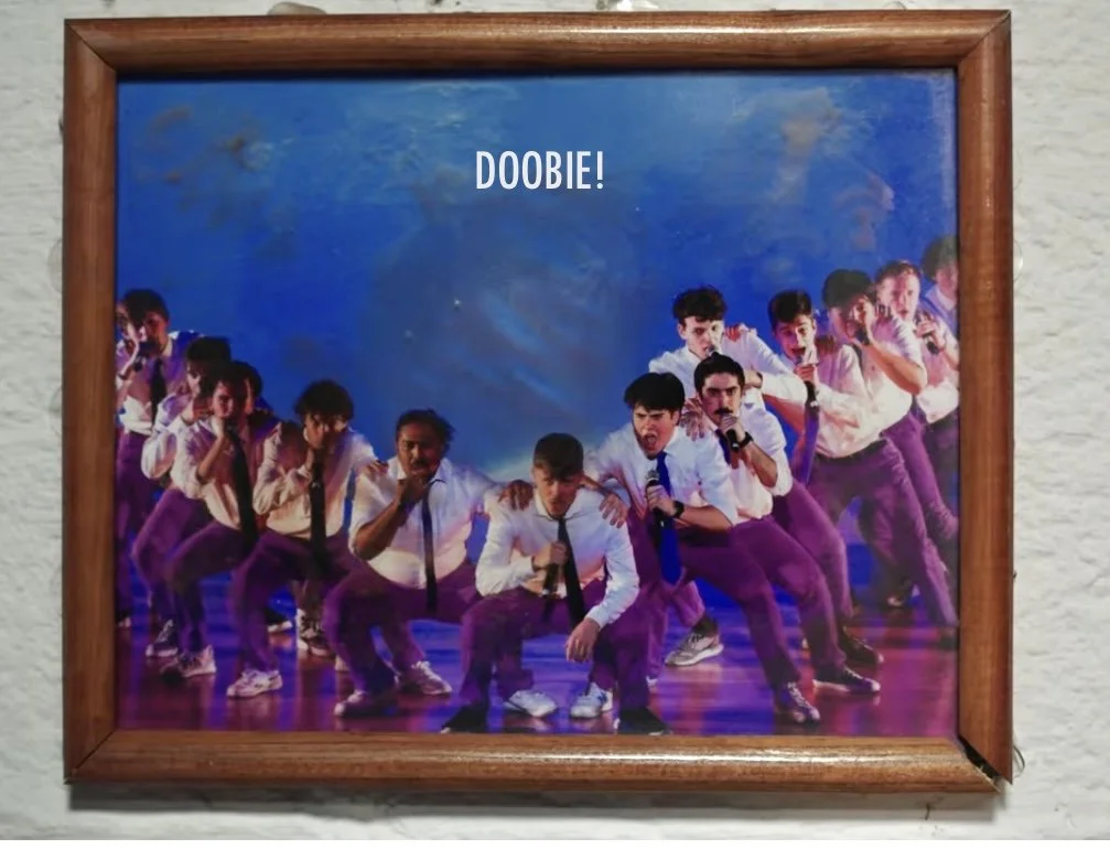 DOOBIE!, Gaffer. Comedy. A comedy about an eager, musically inclined young man who jumps at the opportunity to join a seemingly friendly and welcoming collegiate a-cappella group, and then discovers the intense, disturbing horror that is the college 