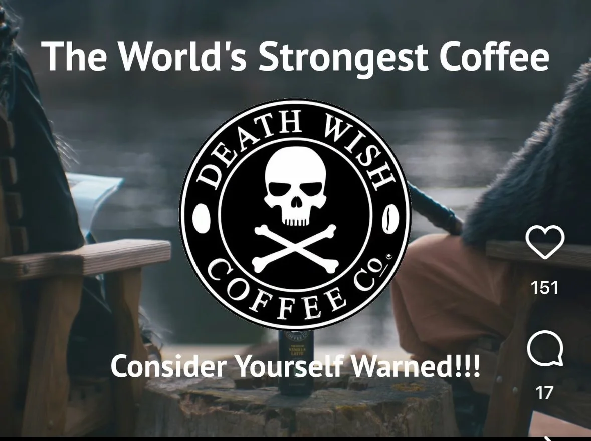 Commercial, Producer. Multi-Genre, commercial promoting Death Wish, the world’s strongest coffee. Hired by Midas Productions.
