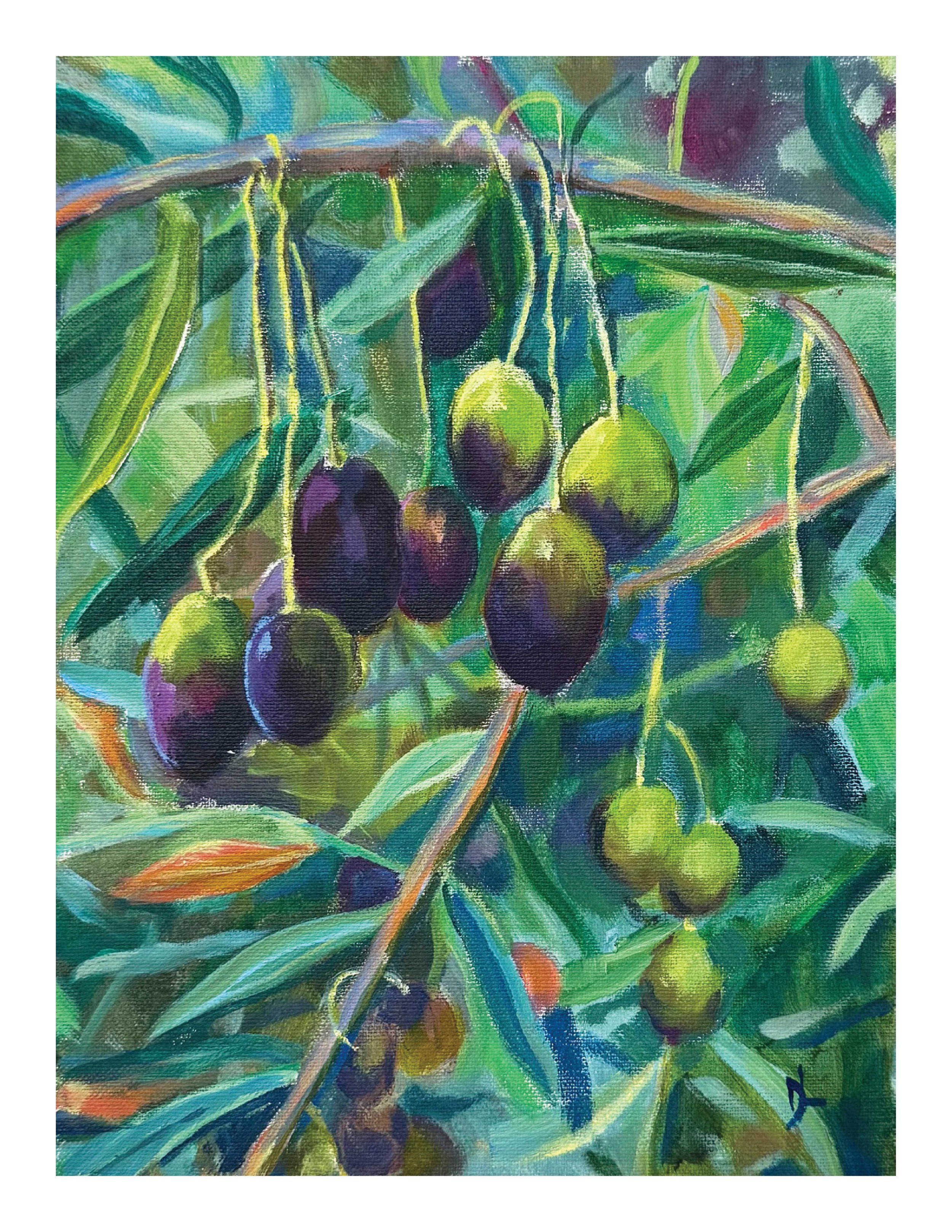 Olives Notecard