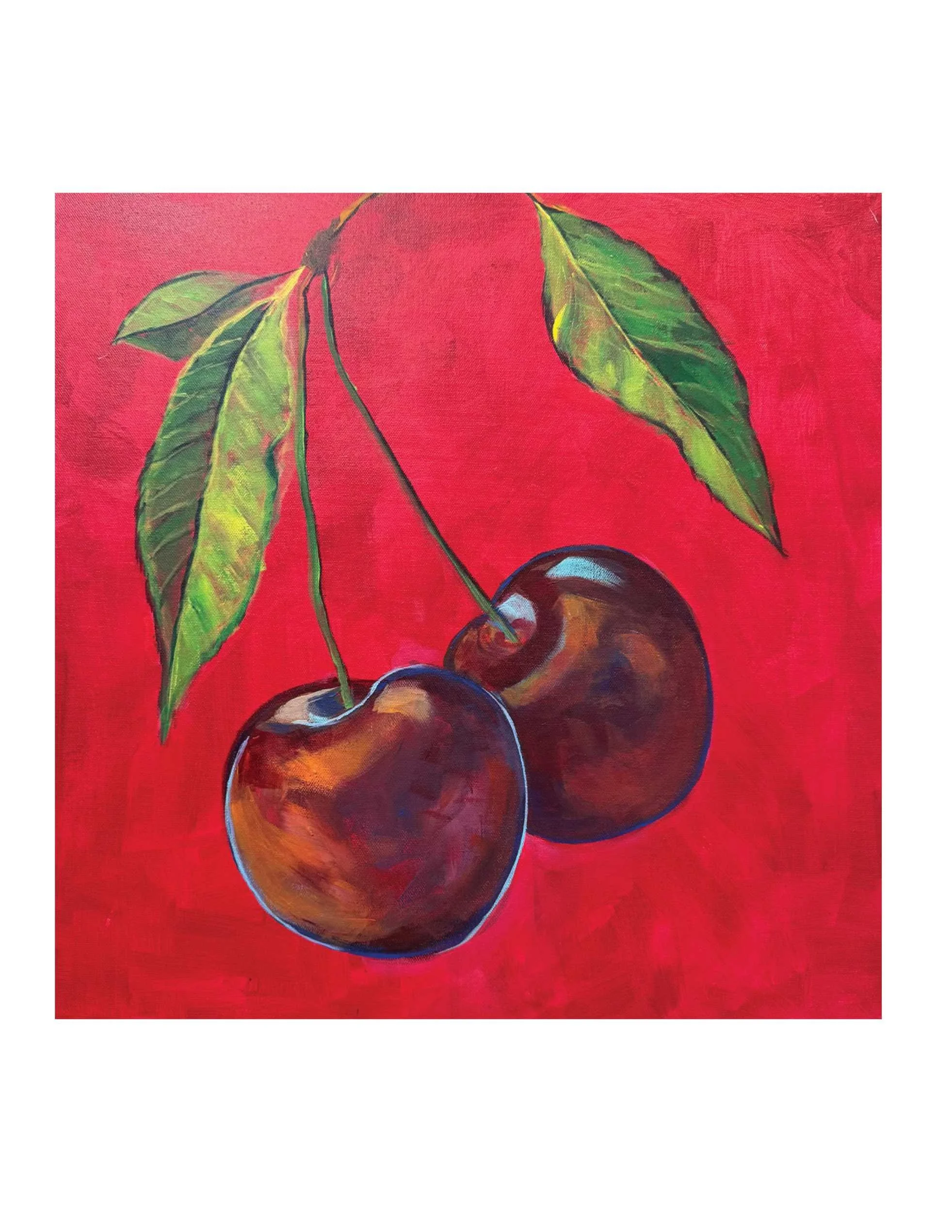 Sweet Cherries 6 Notecard