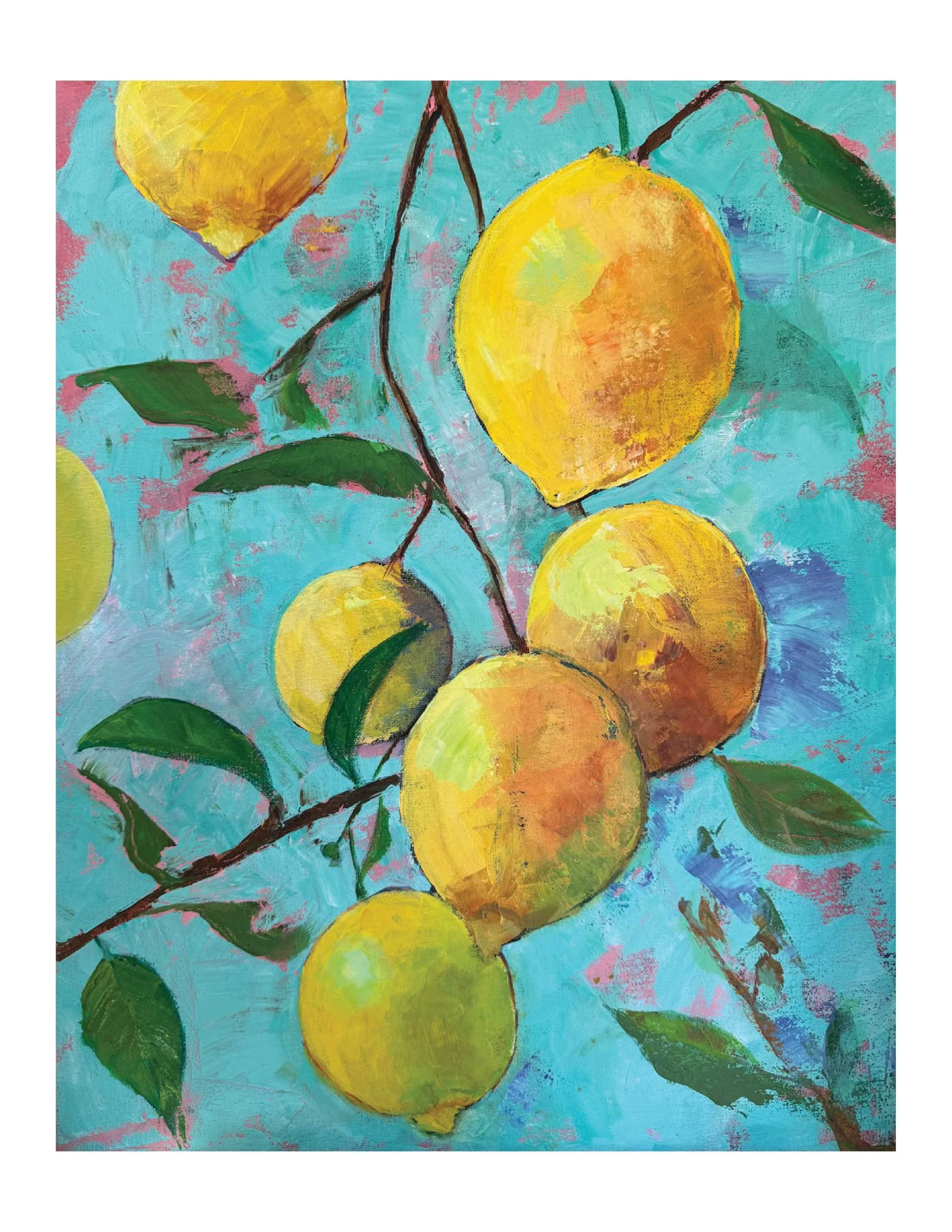 More Lemons Notecard