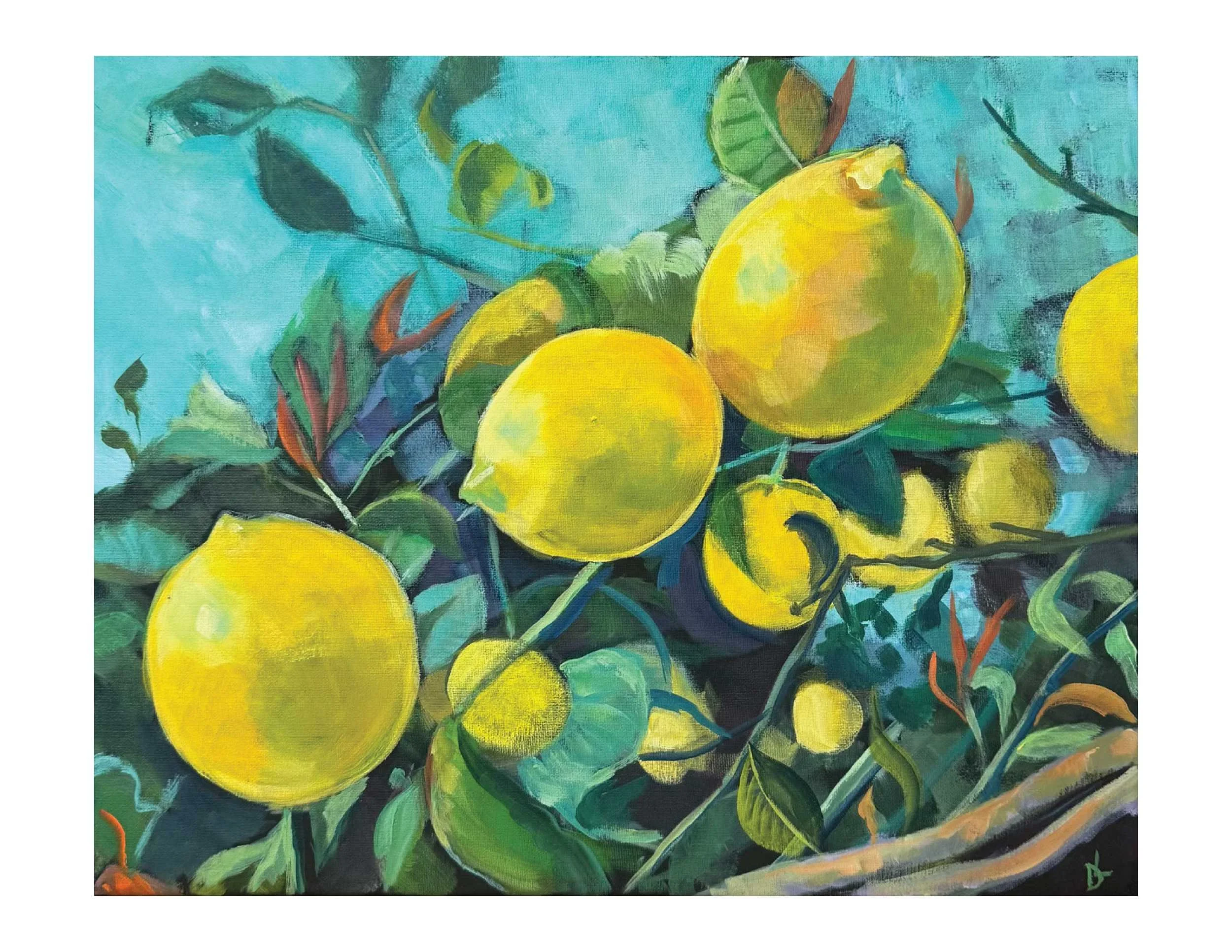 Lemons 1 Notecard
