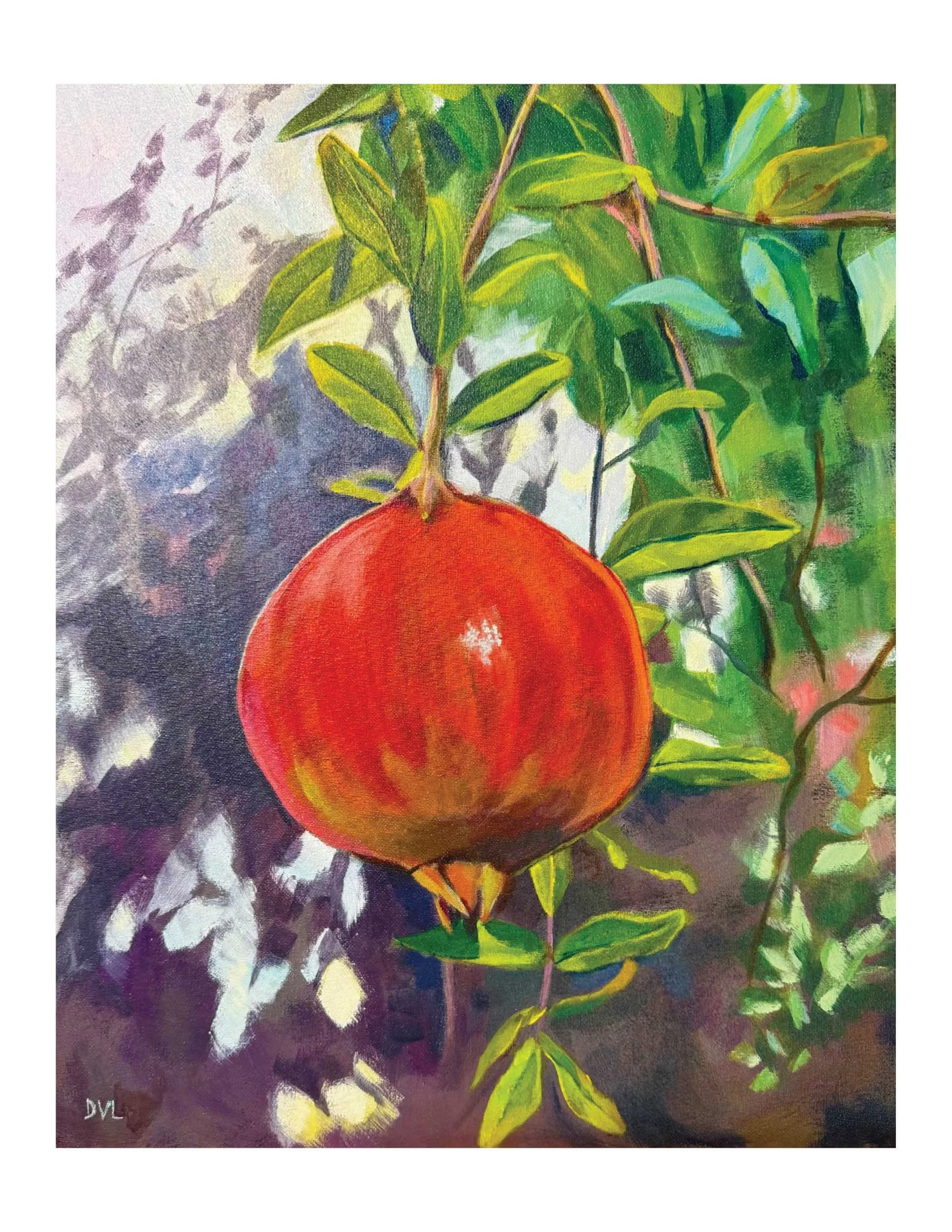 King of Apples Notecard