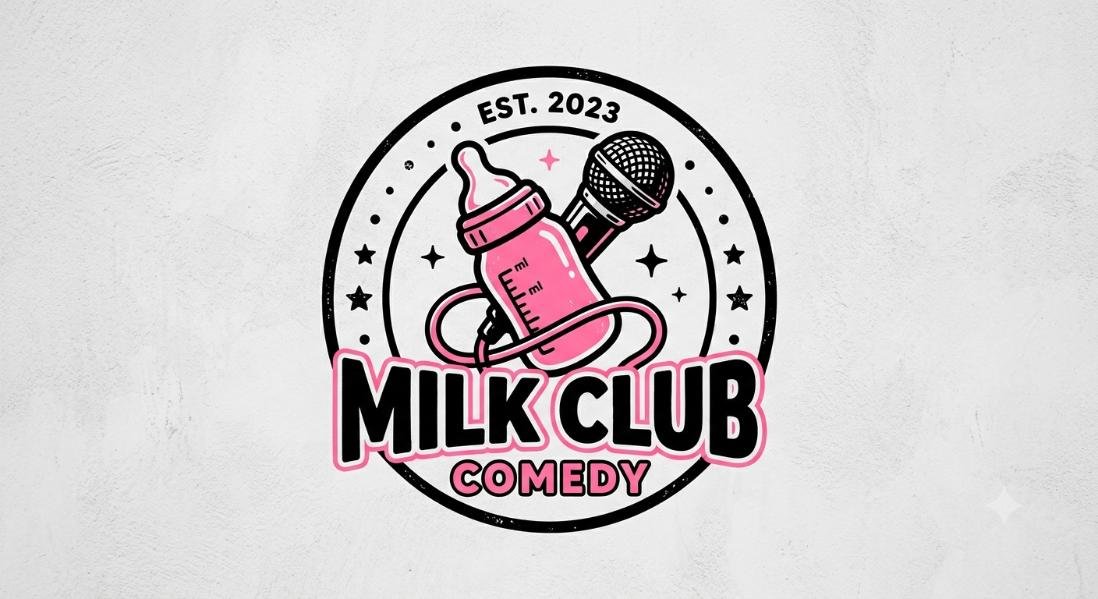 Milk Club Comedy New logo