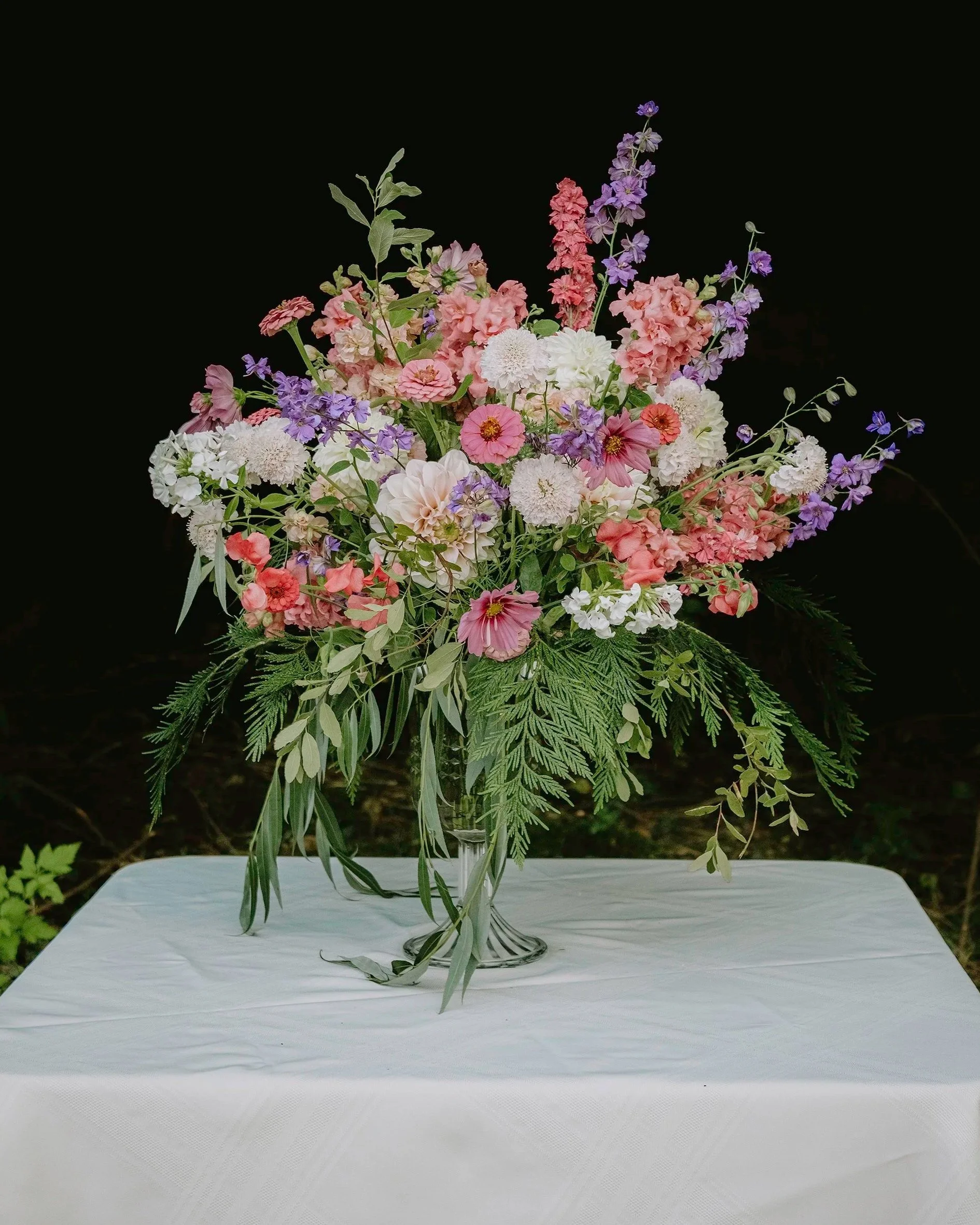 Garden Centerpiece with vase return~ Petite- $59.99 Standard-$84.99 Grand-$124.99