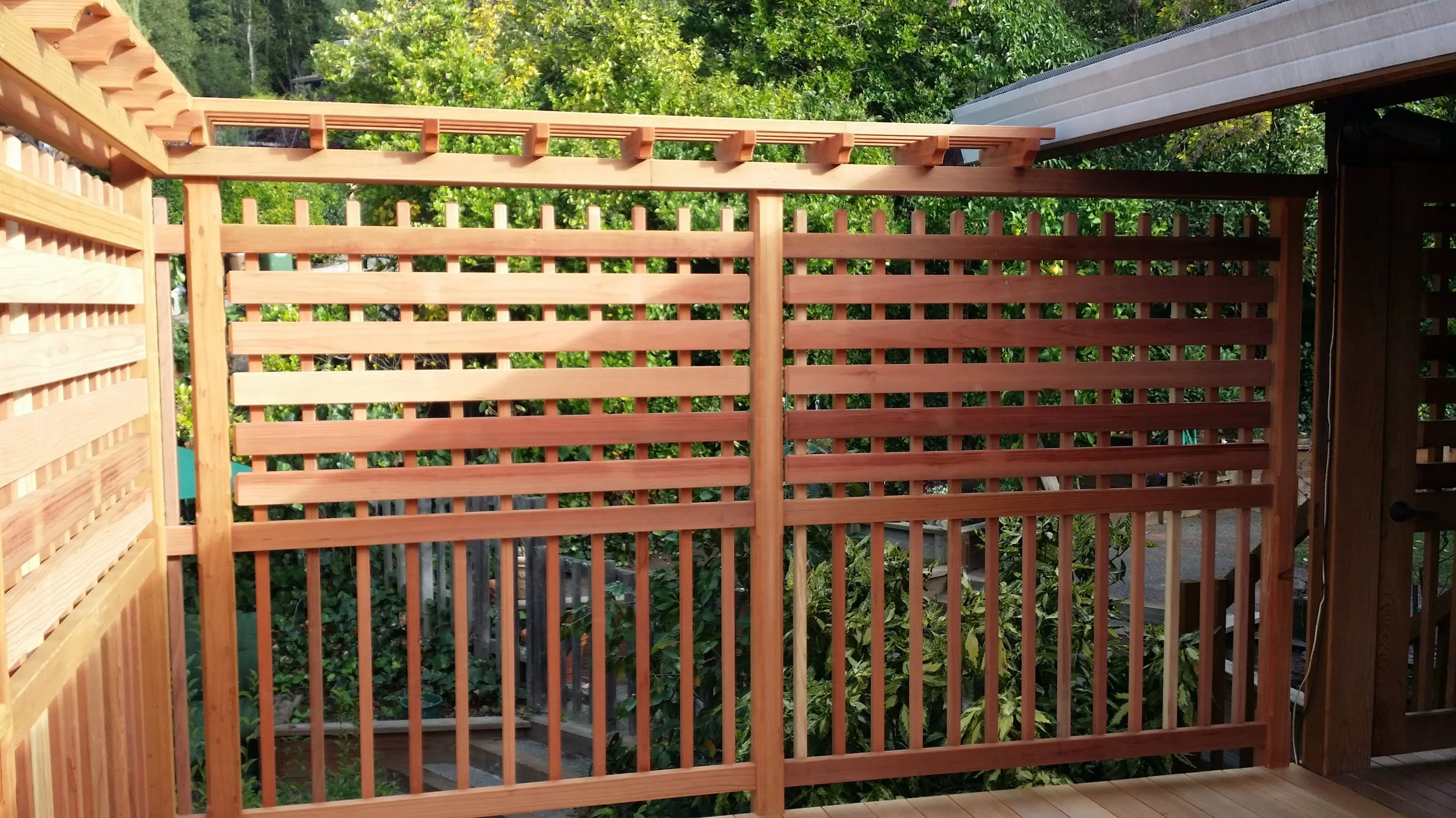 Privacy Screen and deck rebuild in San Rafael