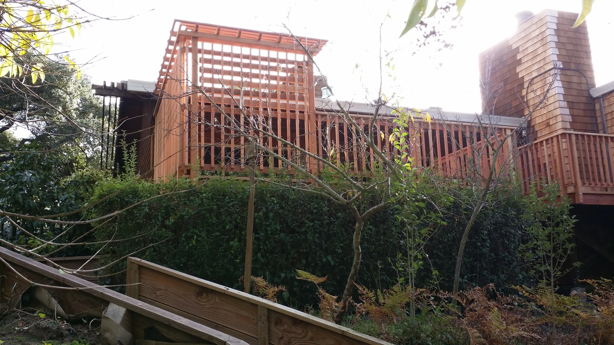 Privacy Screen and deck rebuild in San Rafael
