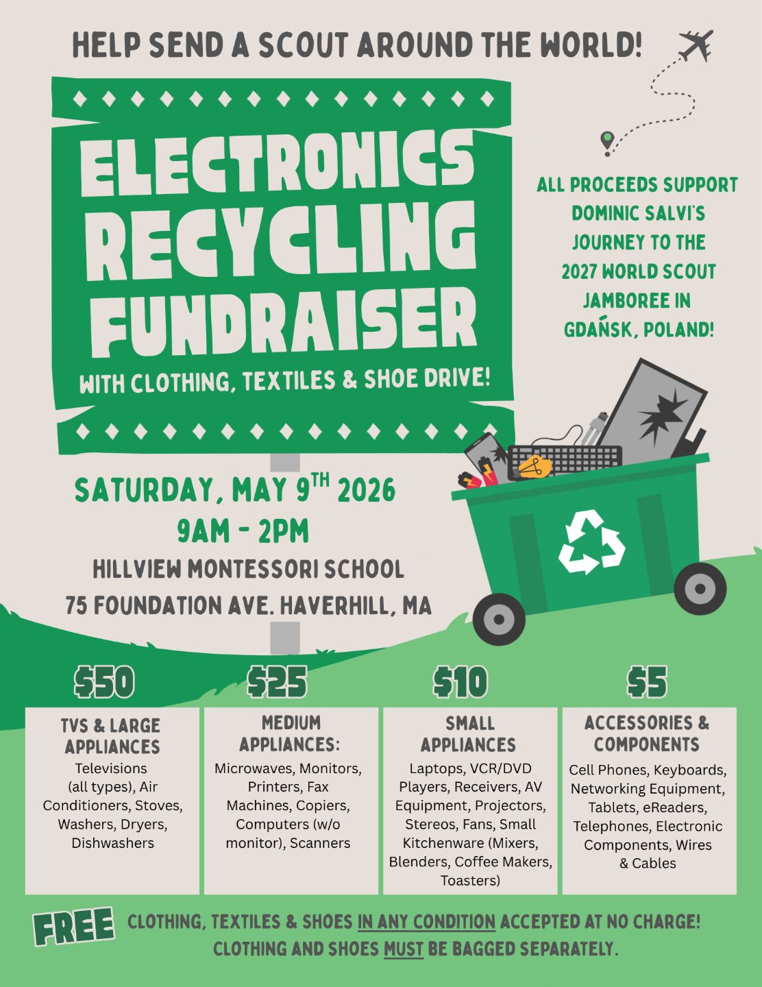 Electronics recycling
