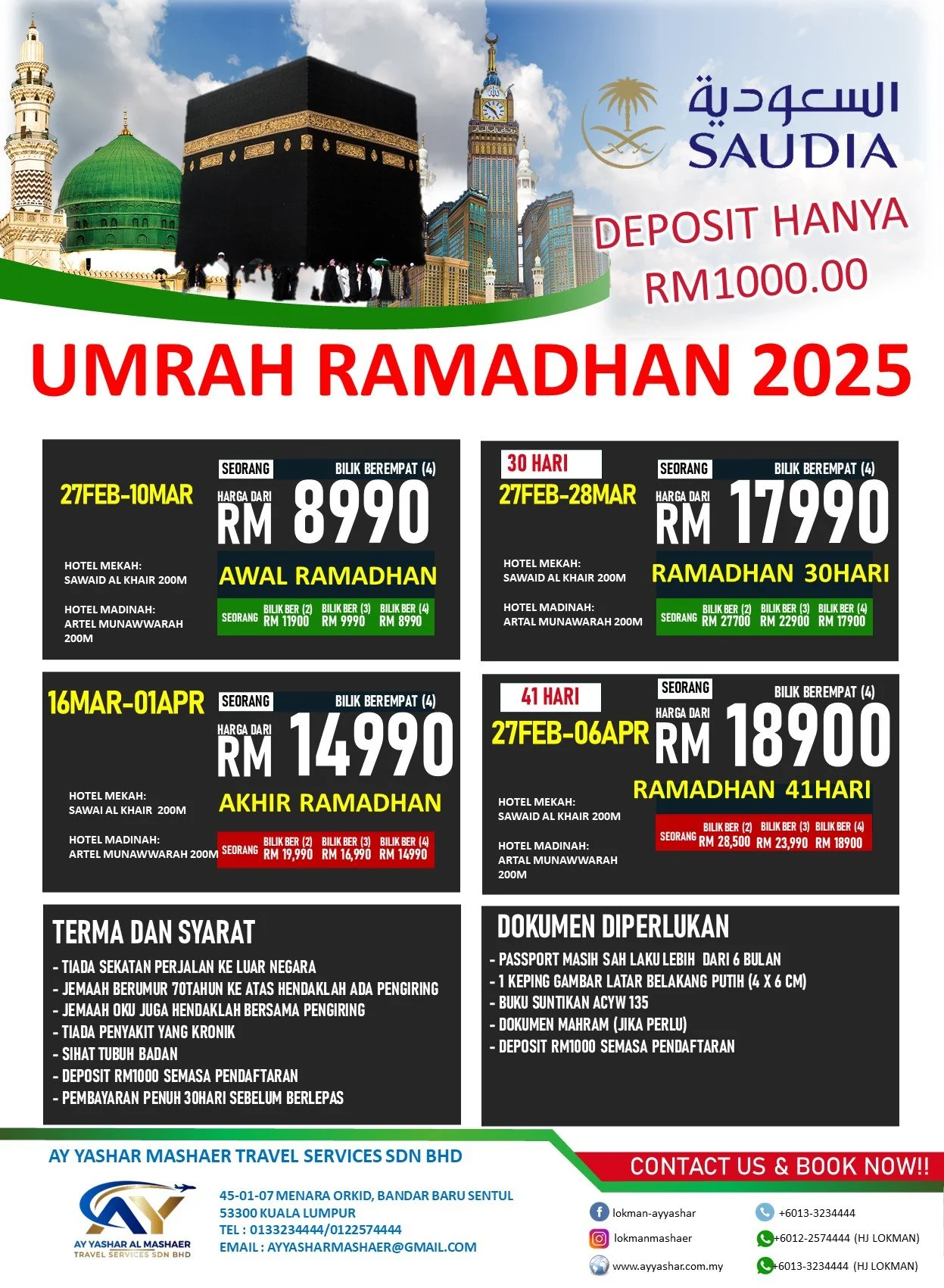 UMRAH RAMADHAN 2027