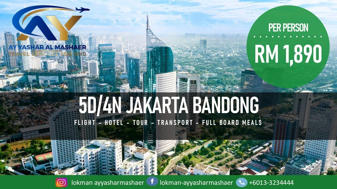 5D4N JAKARTA BANDONG