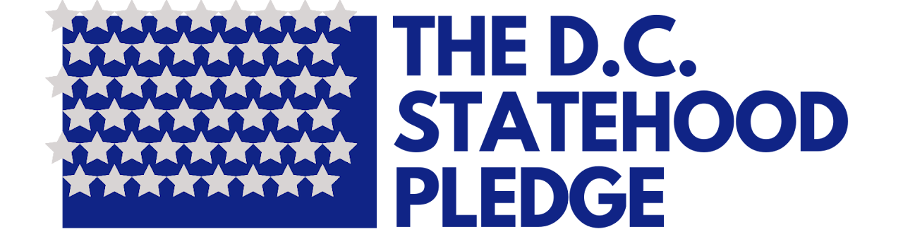 The DC Statehood Pledge Logo