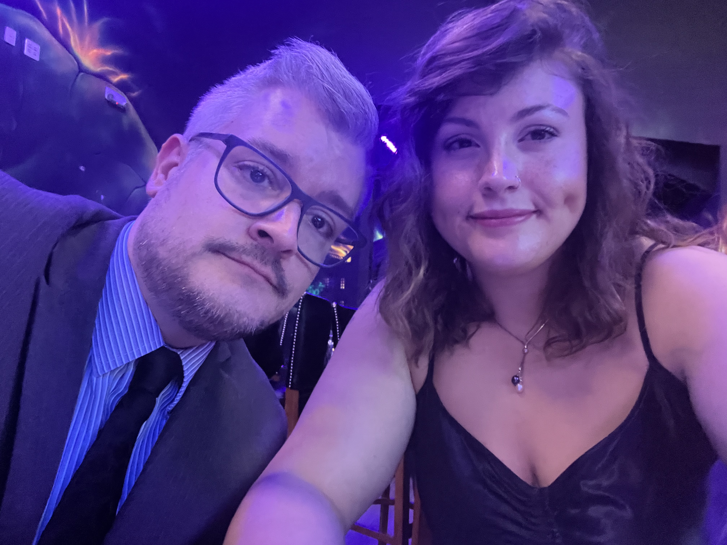 Photo of Craig and Teddy at a Prince George's County Young Democrats event in 2023.