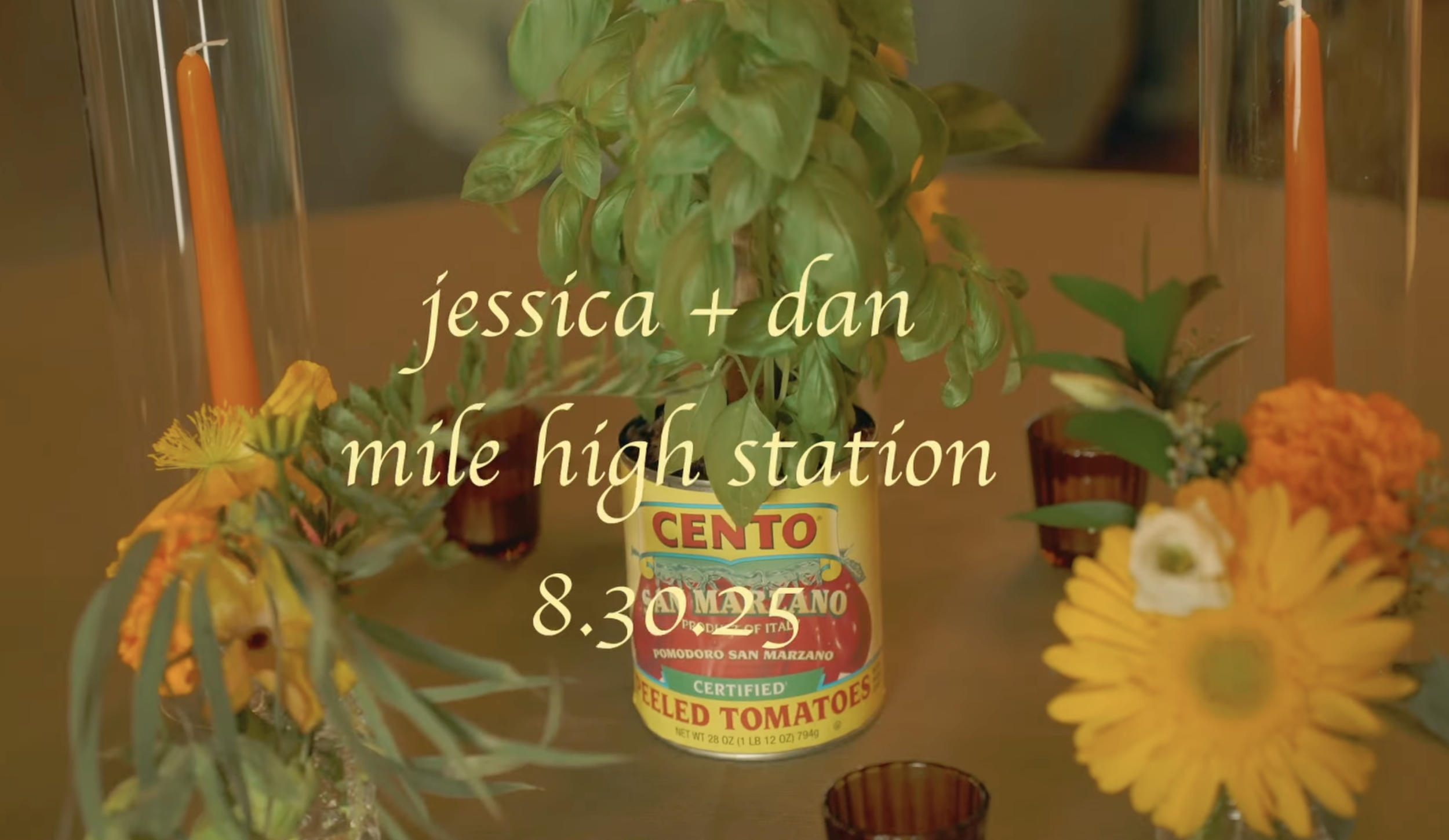 Jessica + Dan’s Wedding at Mile High Station in Denver, Colorado