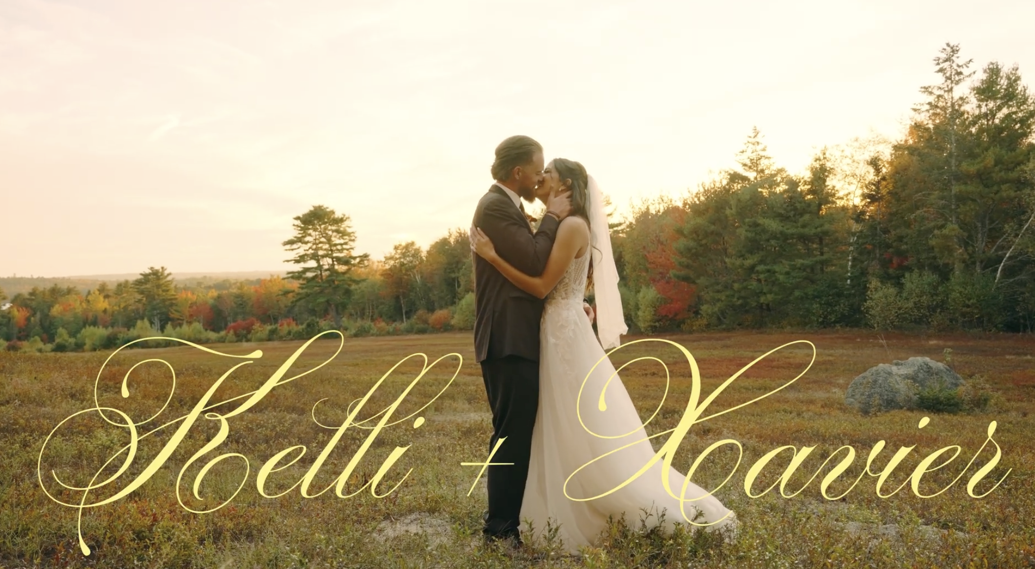 Kelli + Xavier’s Fall Wedding in Milbridge, Maine