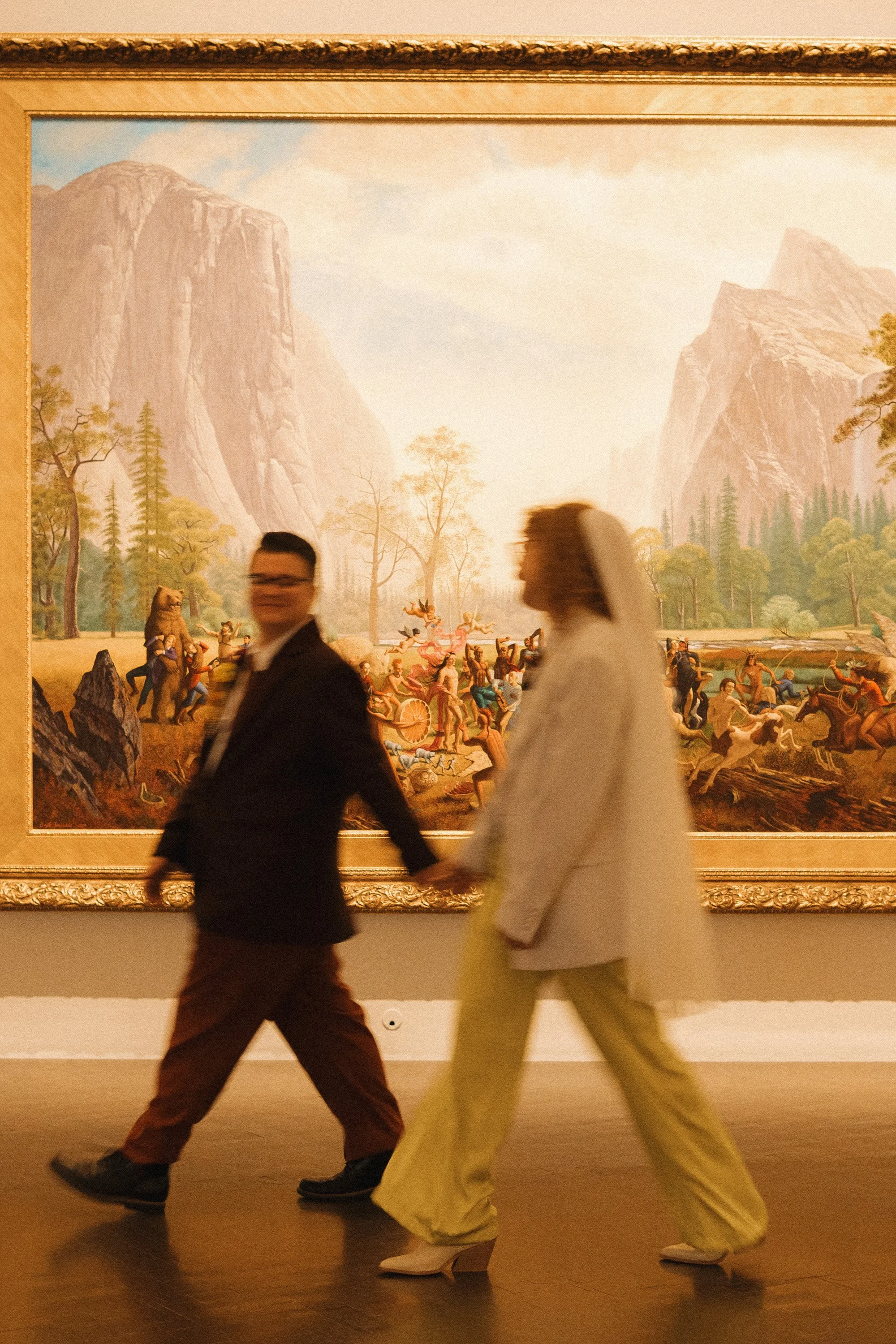 Danny + Orem’s LGBTQ+ Wedding at the Denver Art Museum