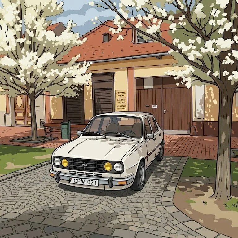 Skoda 105s - ignition