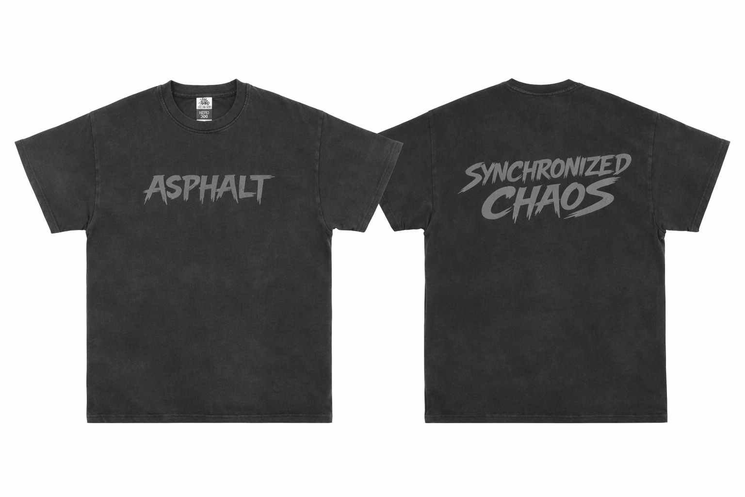 Heavy-weight T-shirt - Synchronized Chaos