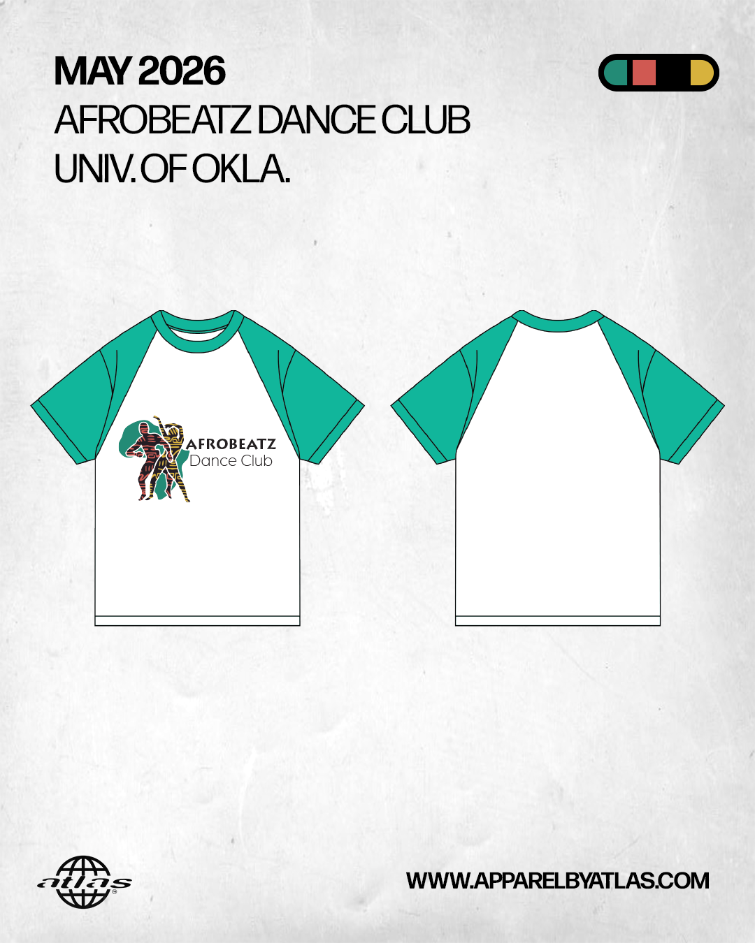 Afrobeatz Dance Club at OU - White T-Shirt
