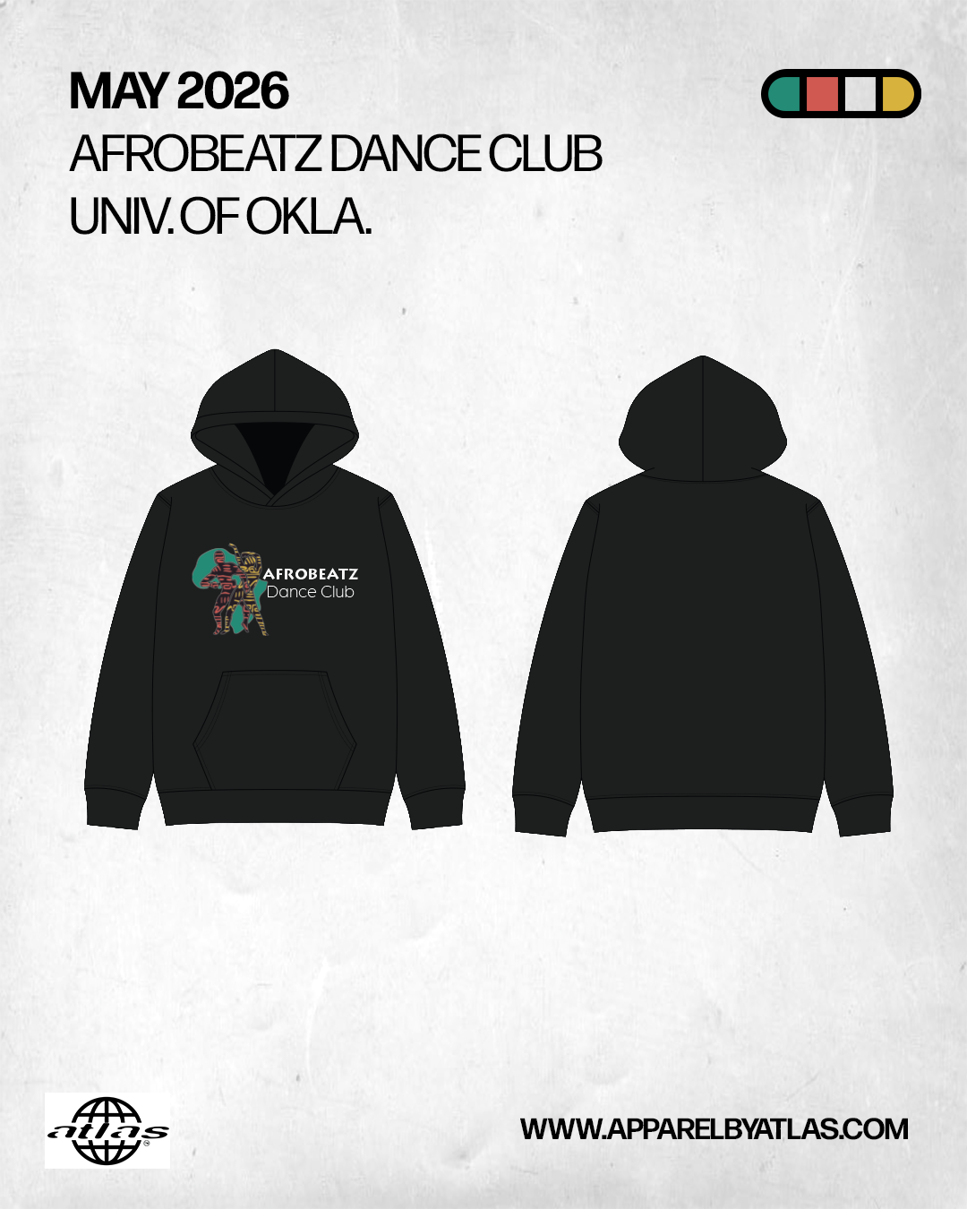 Afrobeatz Dance Club at OU - Black Hoodie