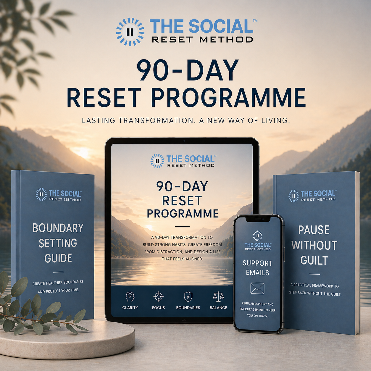 The Social Reset Method™ – 90-Day Reset Programme