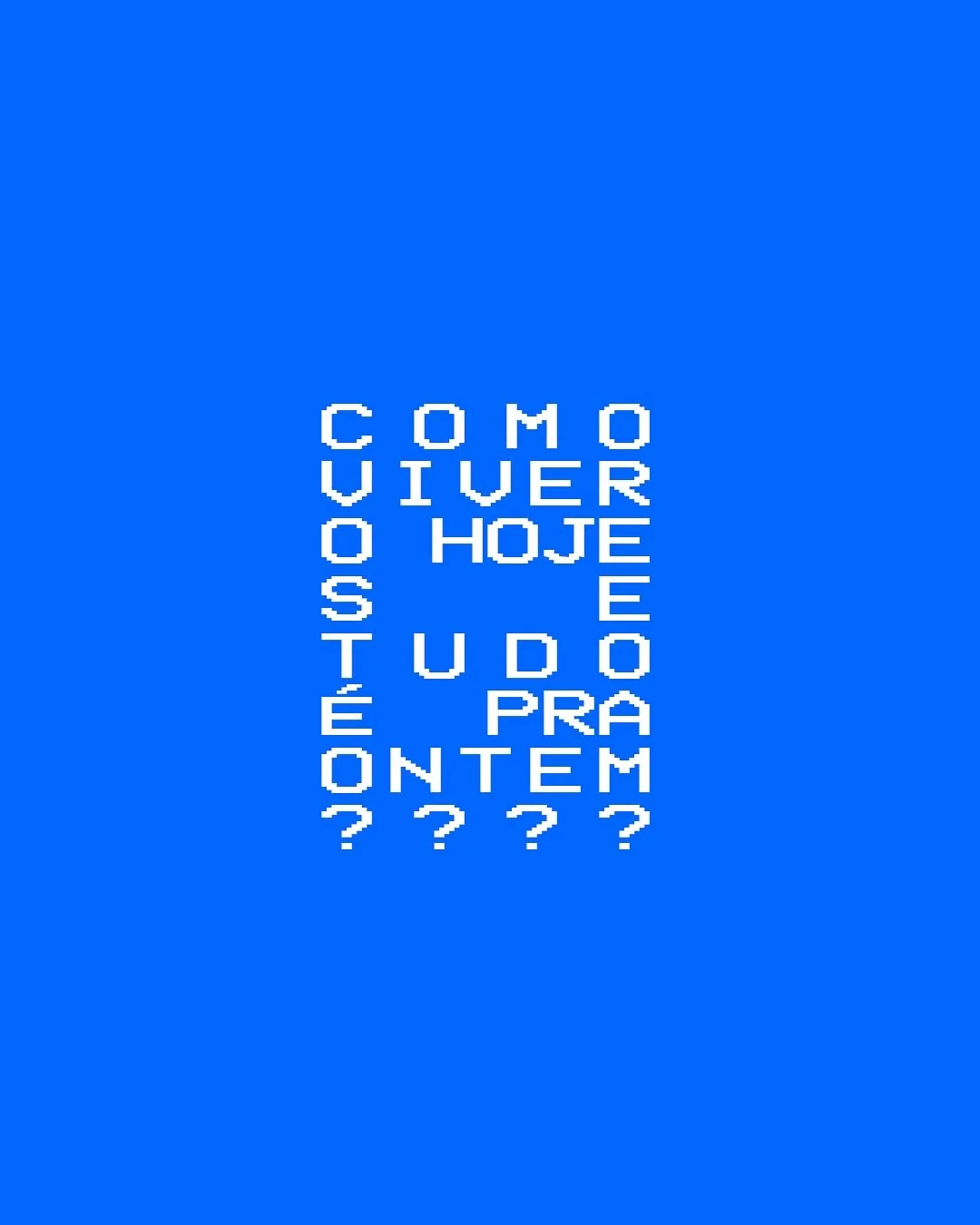 "t&aacute; tudo pra ontem" j&aacute; virou modo padr&atilde;o. vivemos numa pressa cr&ocirc;nica: corre, entrega, responde, posta, consome. tudo no modo turbo. e mesmo quando parece que t&aacute; tudo em dia, a cabe&ccedil;a continua girand