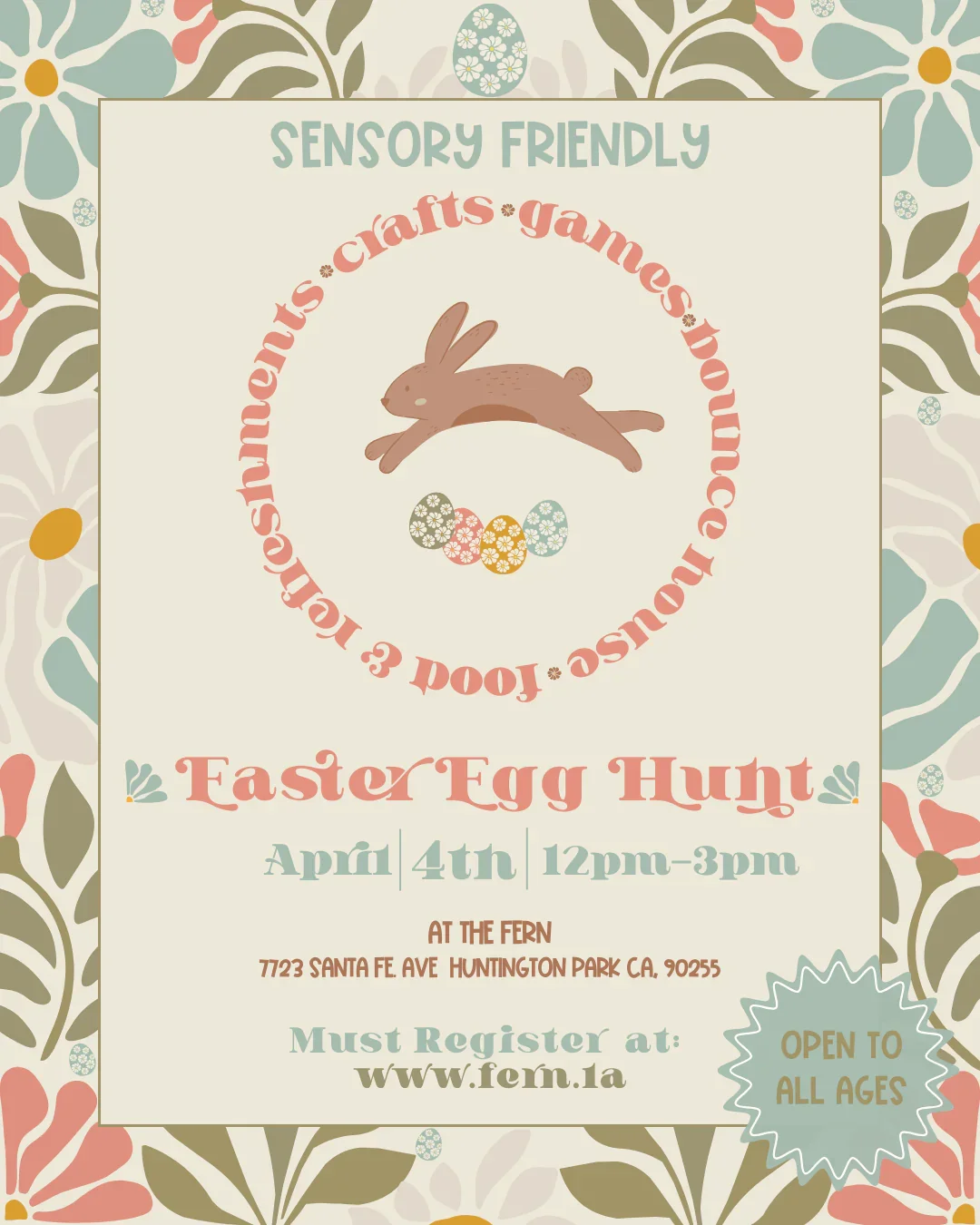 Sensory Friendly Easter Egg Hunt