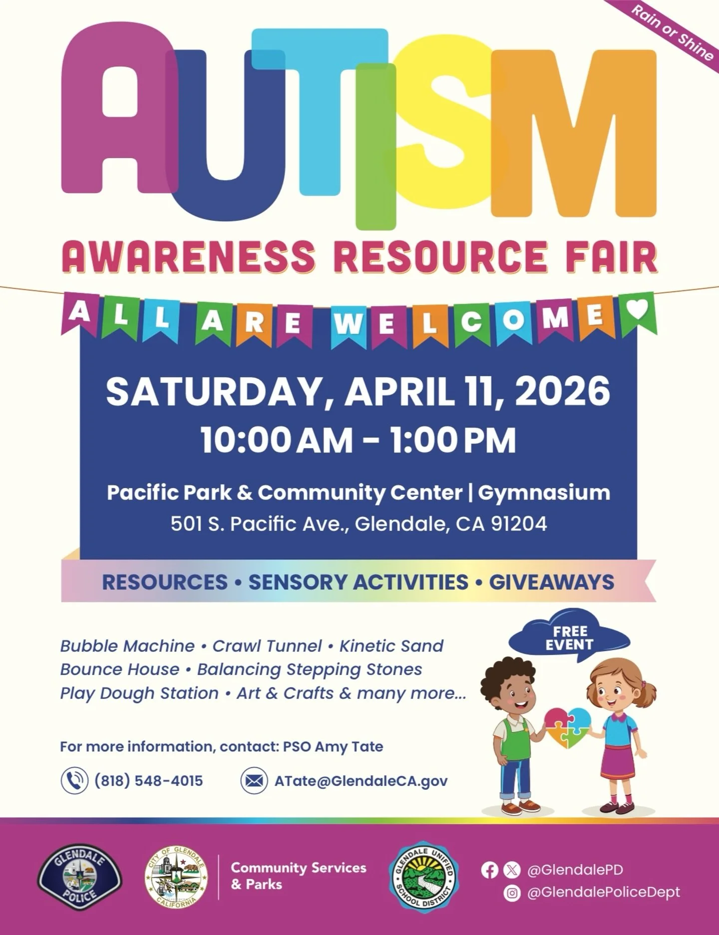 Autism Awareness Resource Fair