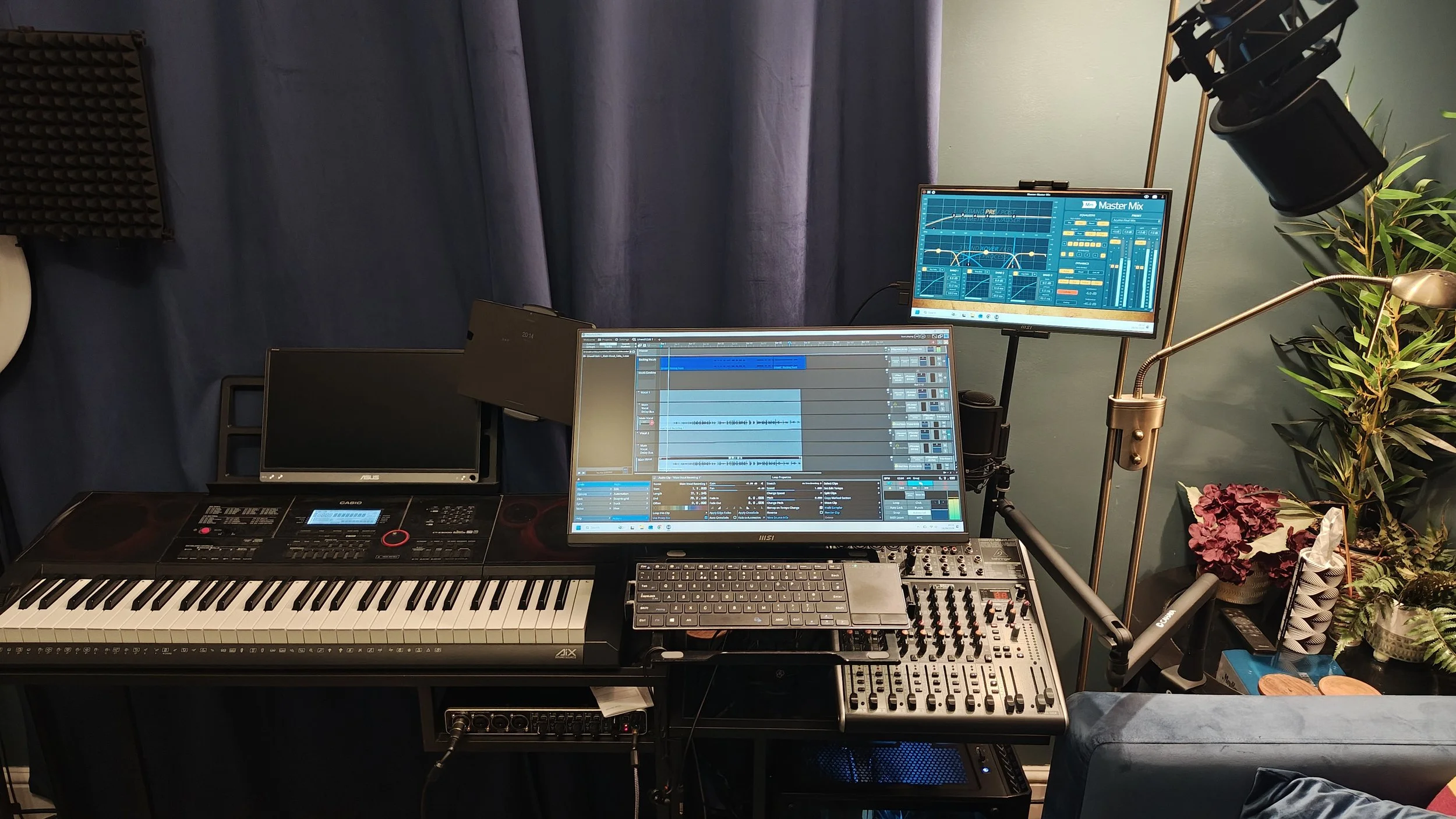 Tooth operation and updating my studio