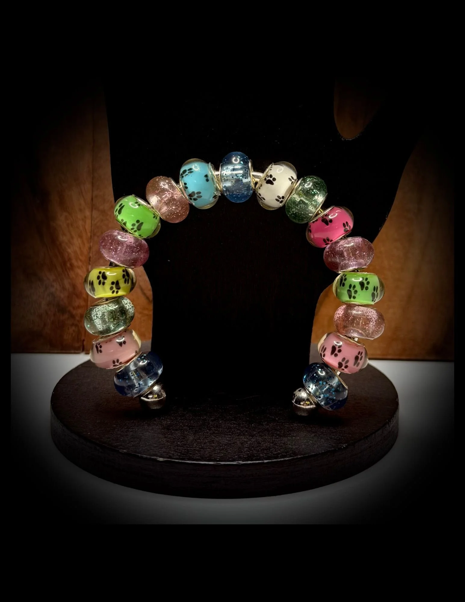 Beaded Horseshoe Bracelet
