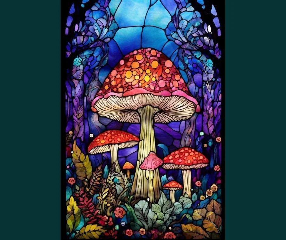 Diamond Art Kit - Mushrooms #2