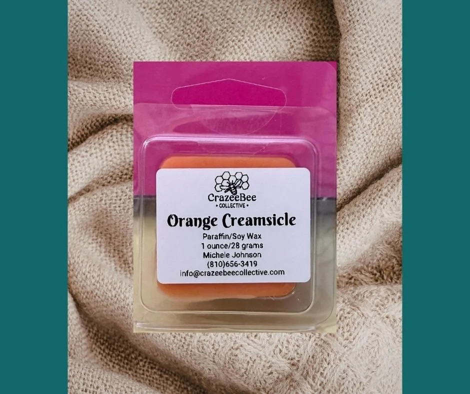 Wax Melt, Single - Orange Creamsicle